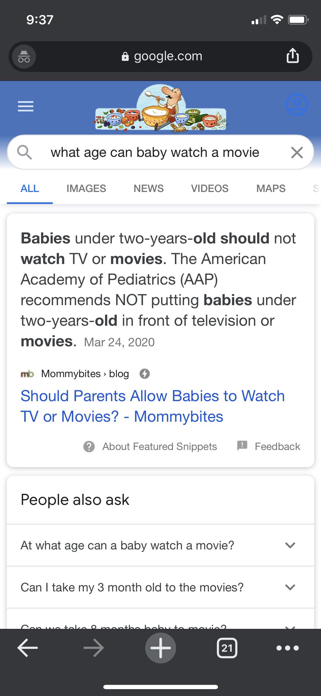 No TV for babies under 2 years old?! Is this for real?!? r/Mommit