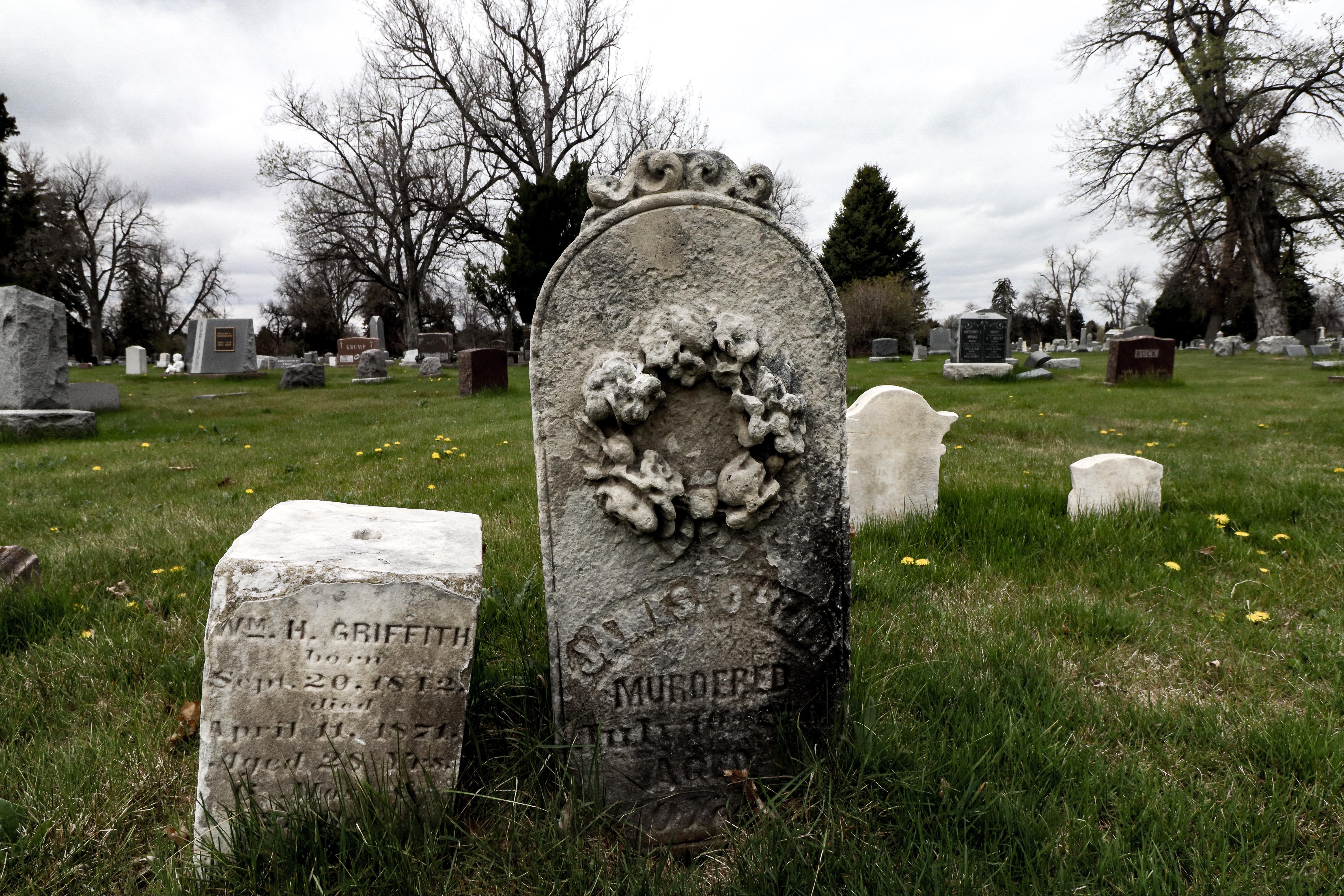 One of my favorite headstones at Fairmount cemetery in Denver r