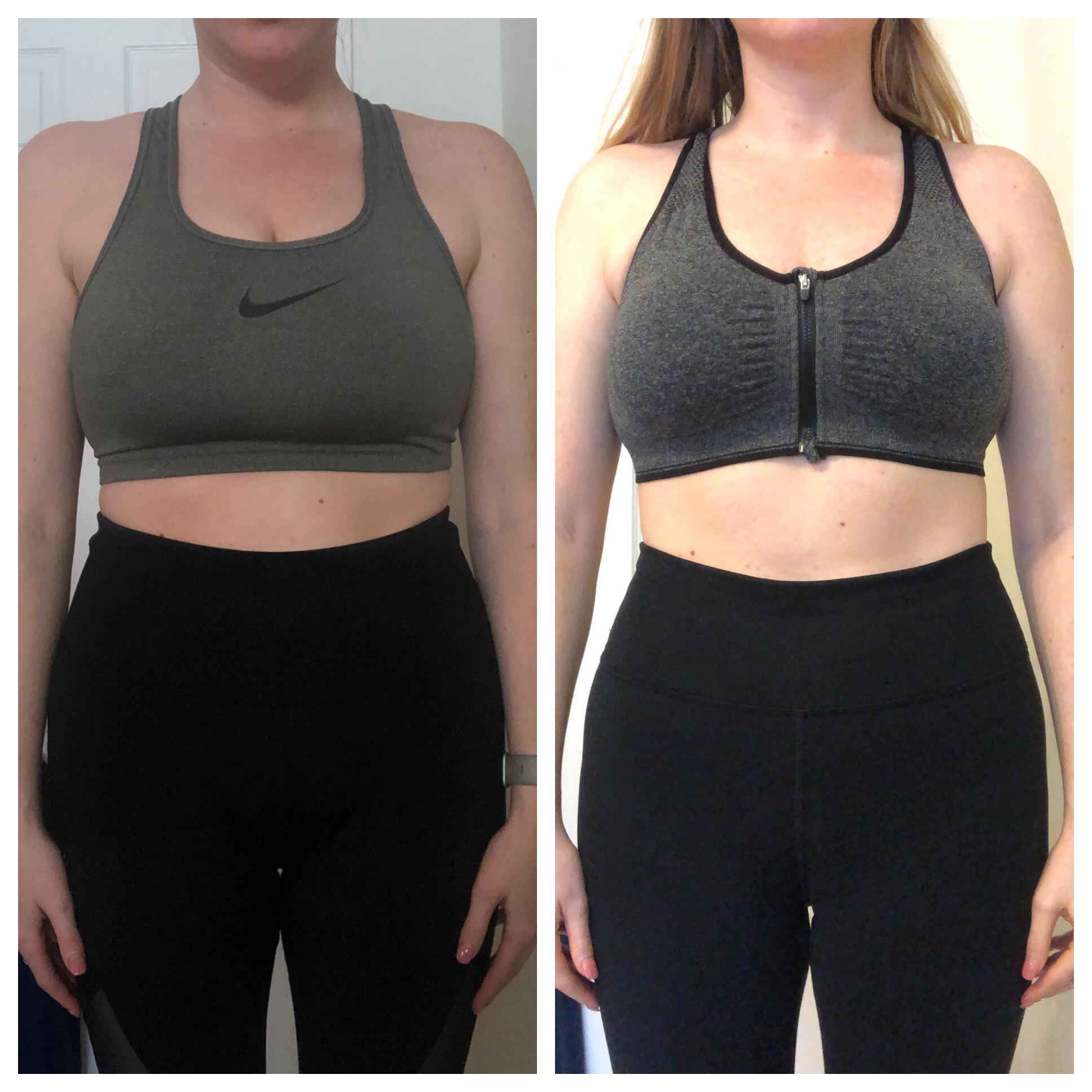 (11 days PO) Uniboob no more! Unsure on size but the new sports bra is