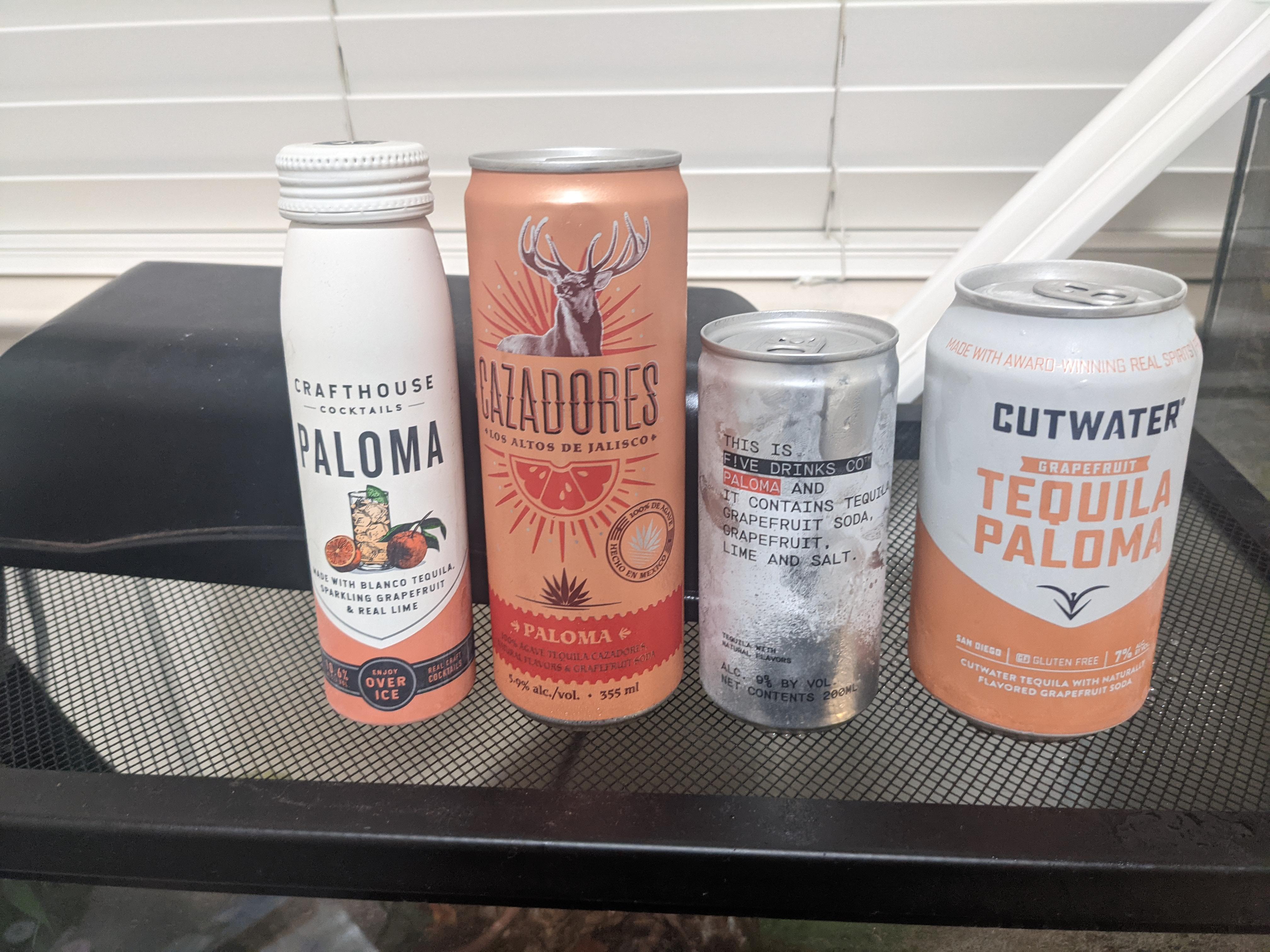 The Search for the Best Canned...Paloma?!? r/alcohol