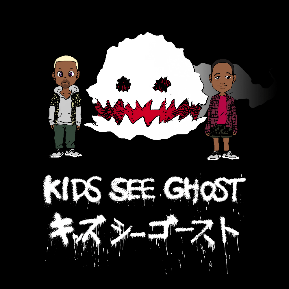 Kanye West & Kid Cudi Kids See Ghost r/freshalbumart