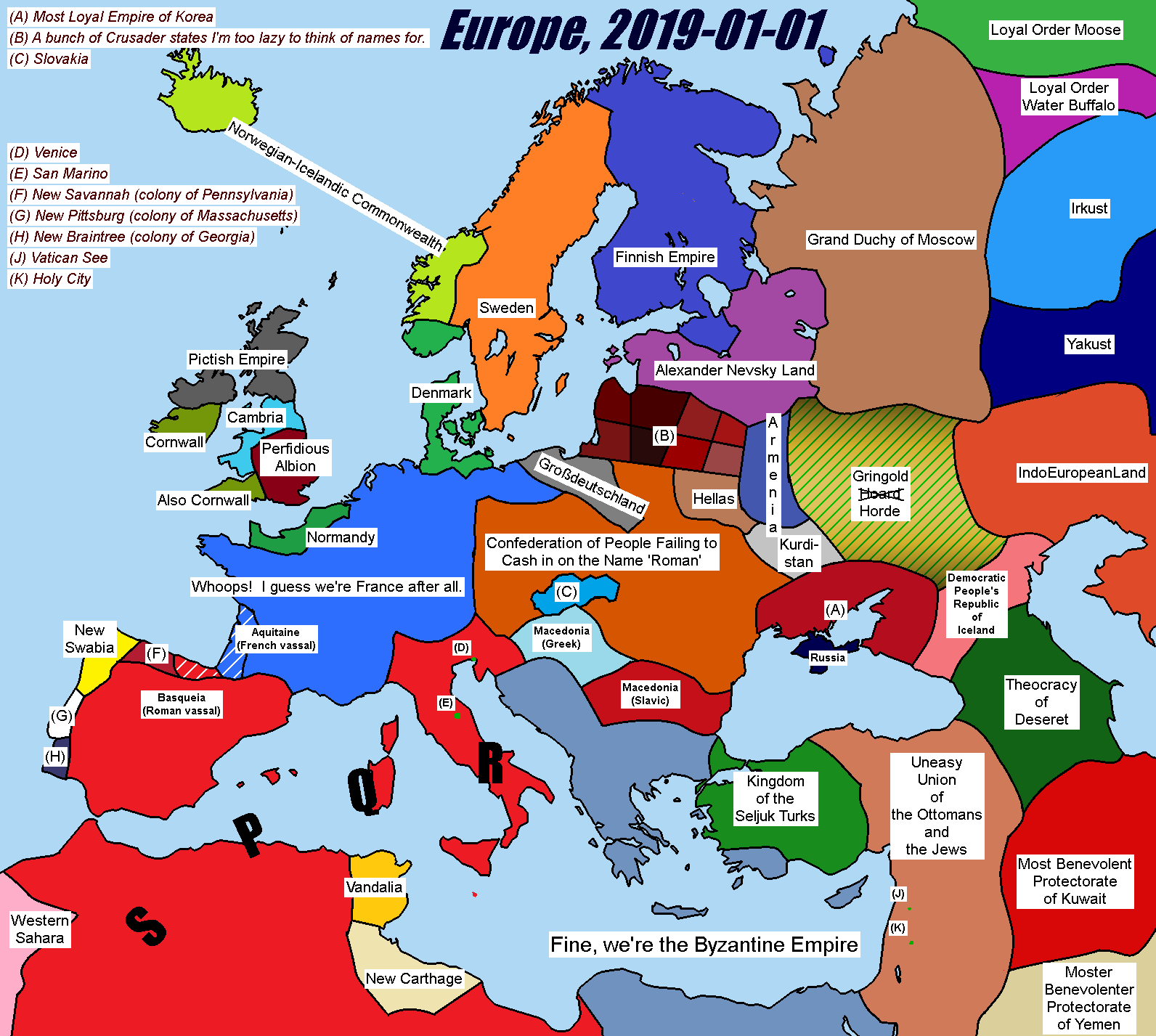 Carte Europe 2019 Europe 20190101 mapporncirclejerk