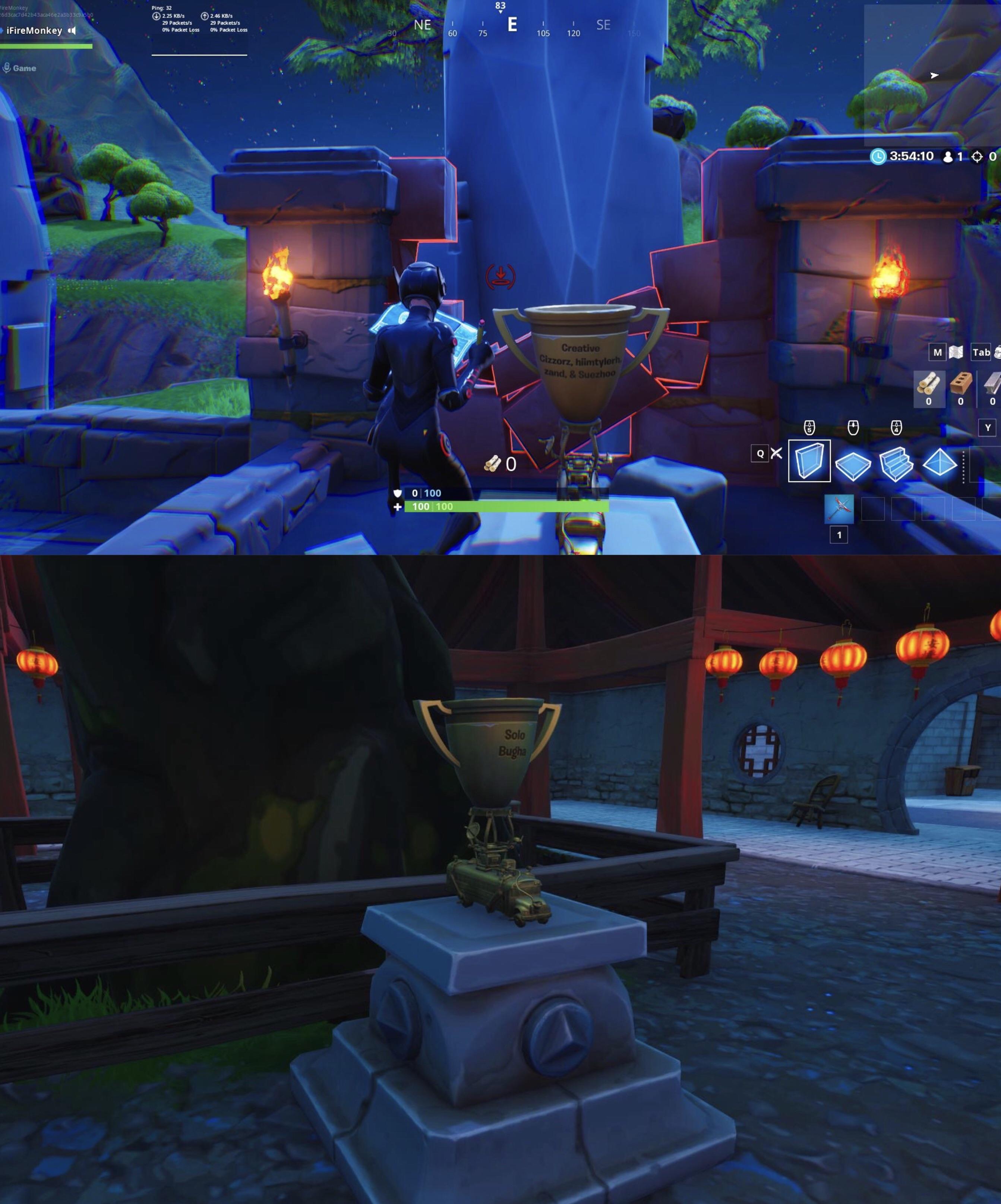 They’ve added ingame trophies for winners of the World Cup r/FortNiteBR