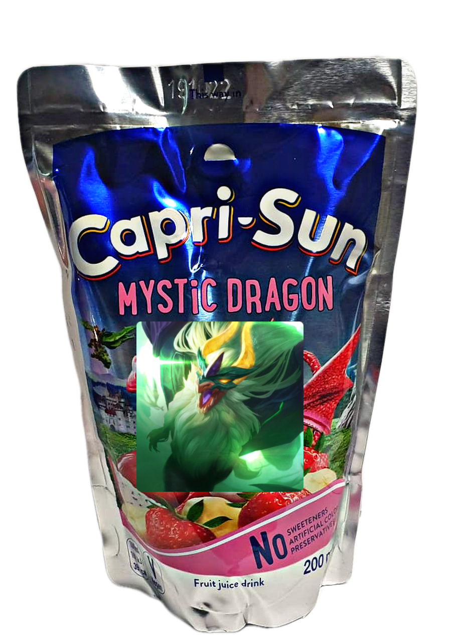 I saw this Capri Sun flavor and couldn't resist TeamfightTactics