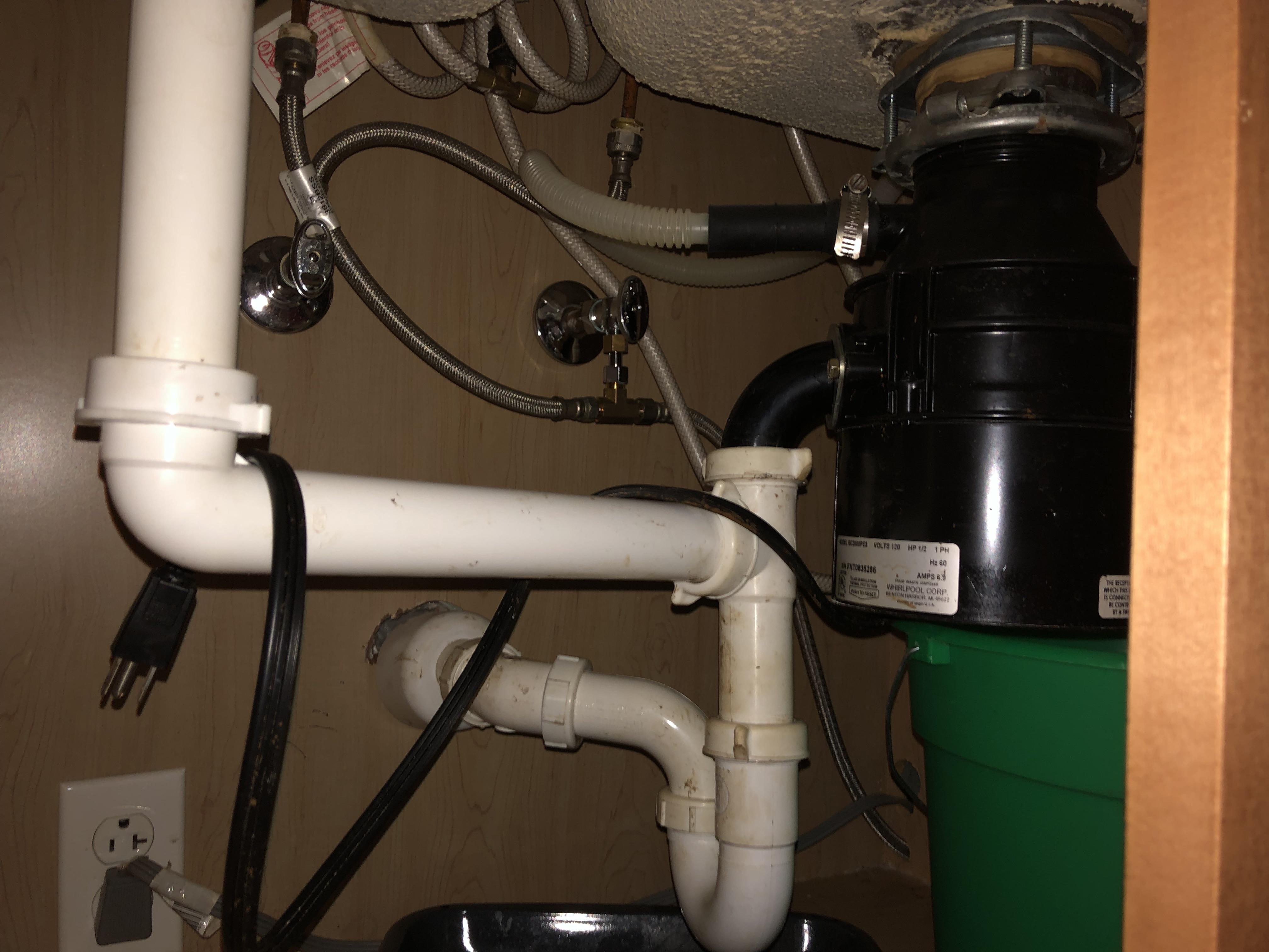 What to do with dishwasher hose after removing garbage disposal? r