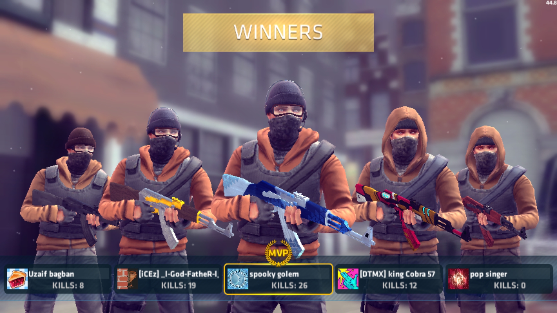 I was the king of this ranked match CriticalOpsGame