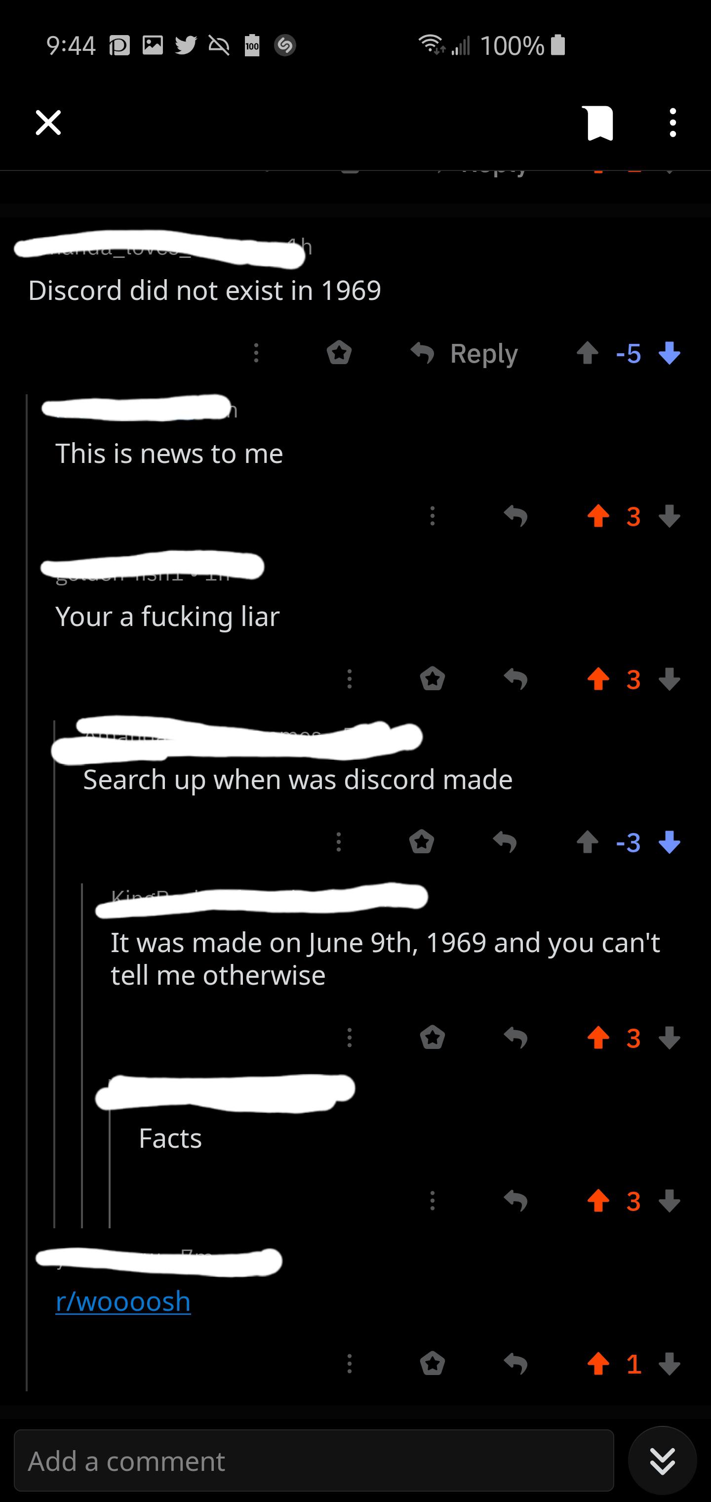 What're they talking about? woooosh