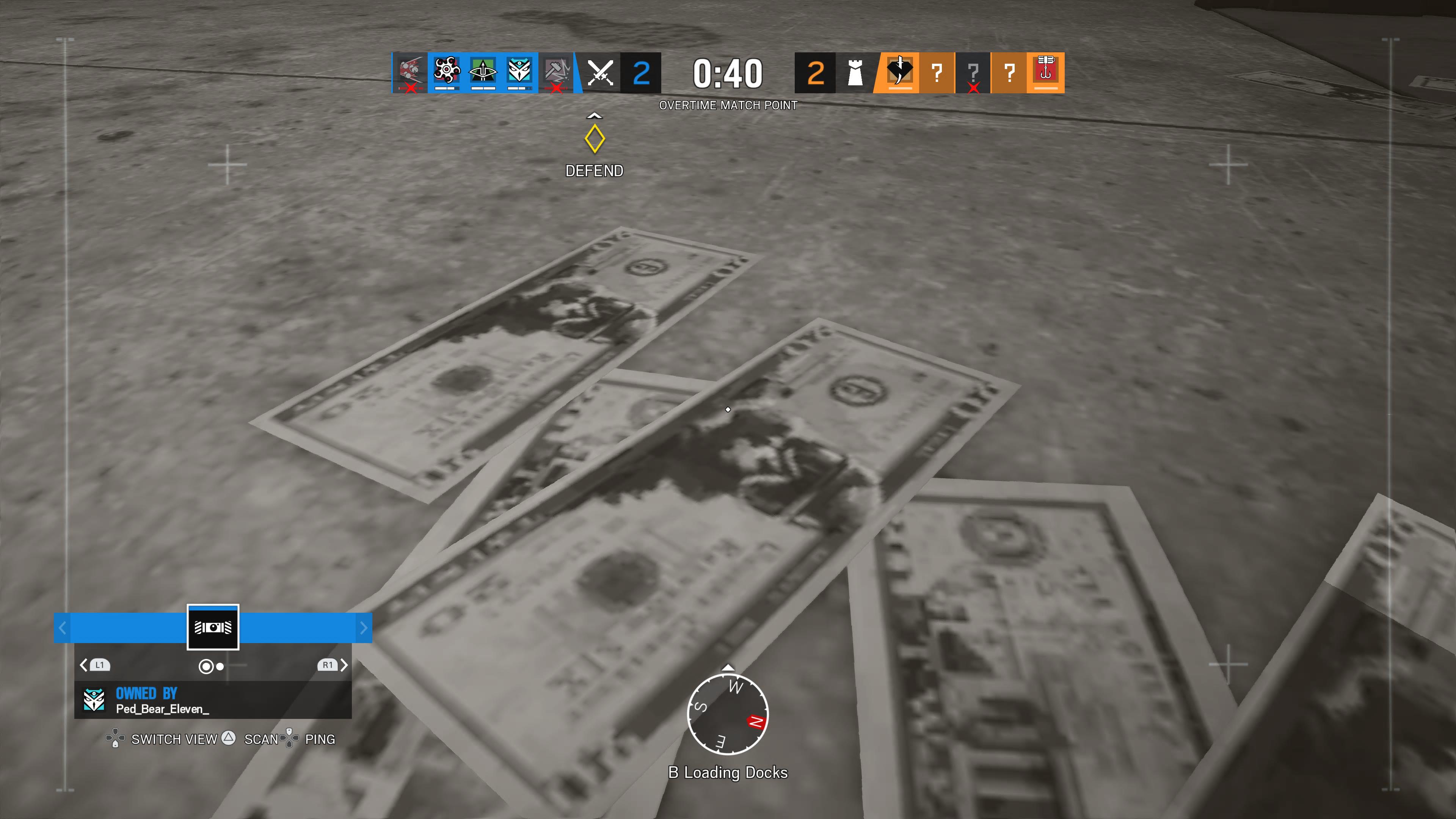 What is Mute's picture doing on the bank notes r/Rainbow6