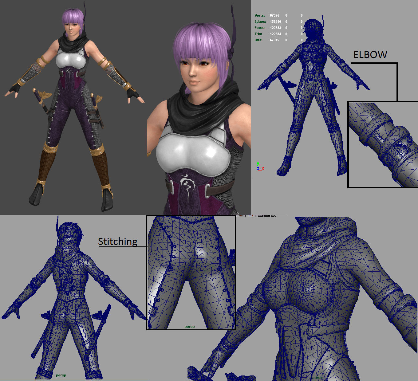 Fun Fact Ninja Gaiden 3 Ayane was the first character to use a 100K