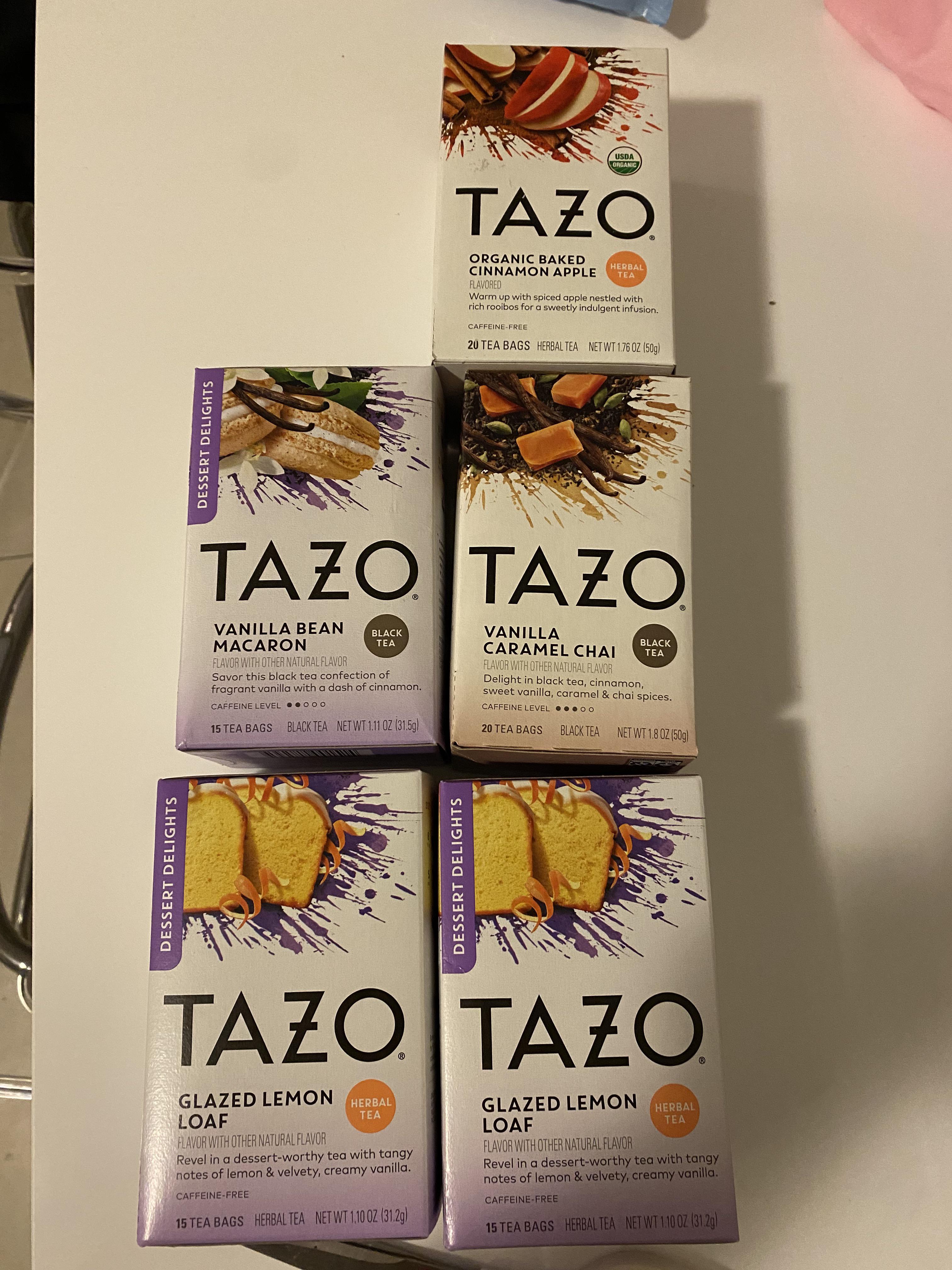Saw a post on here about good dessertish teas so I went a bit