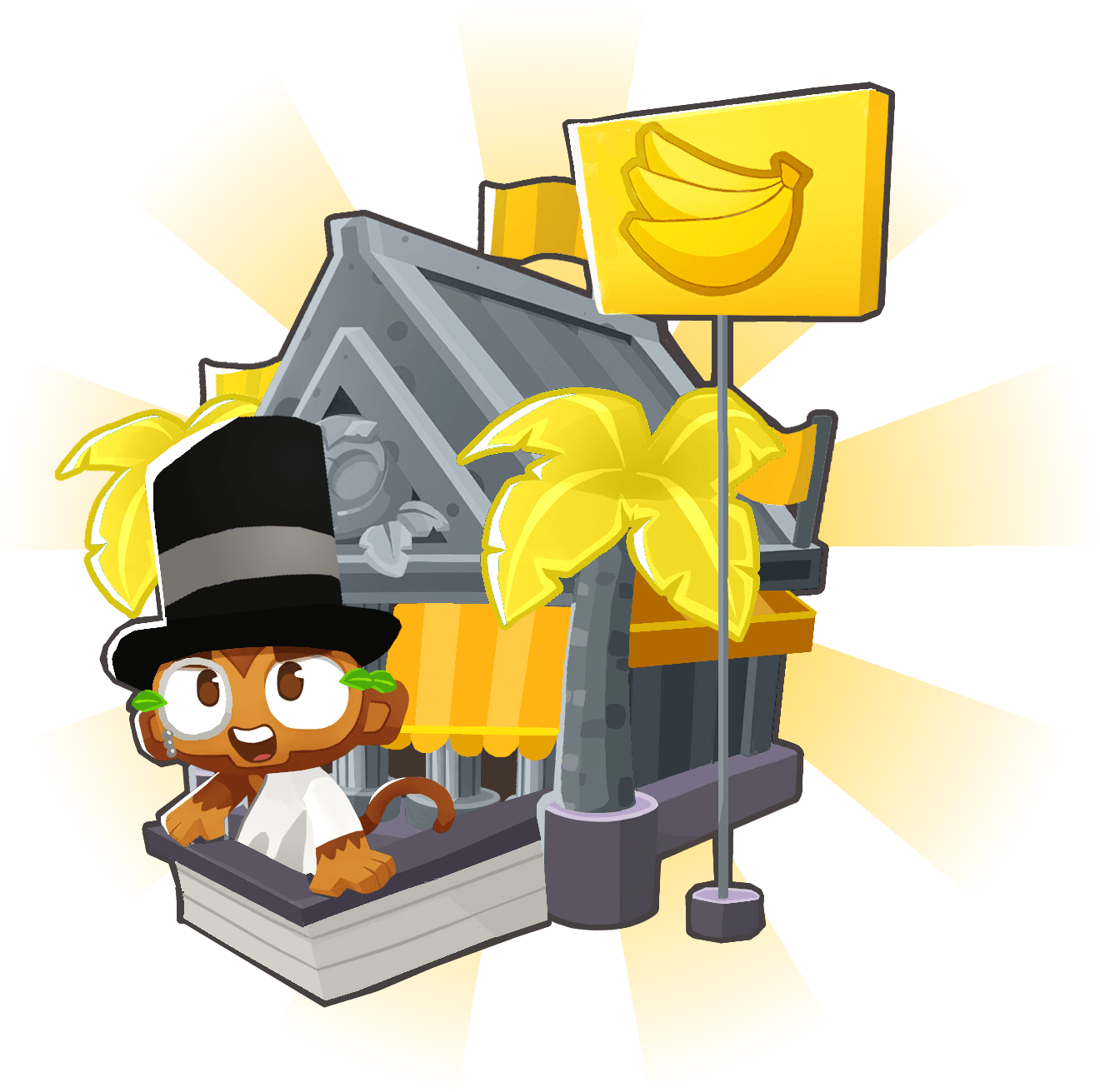 Epic Monkey Wallstreet MonkeyNomics merge (The first ever Farm/Farm merge \o/) r/btd6