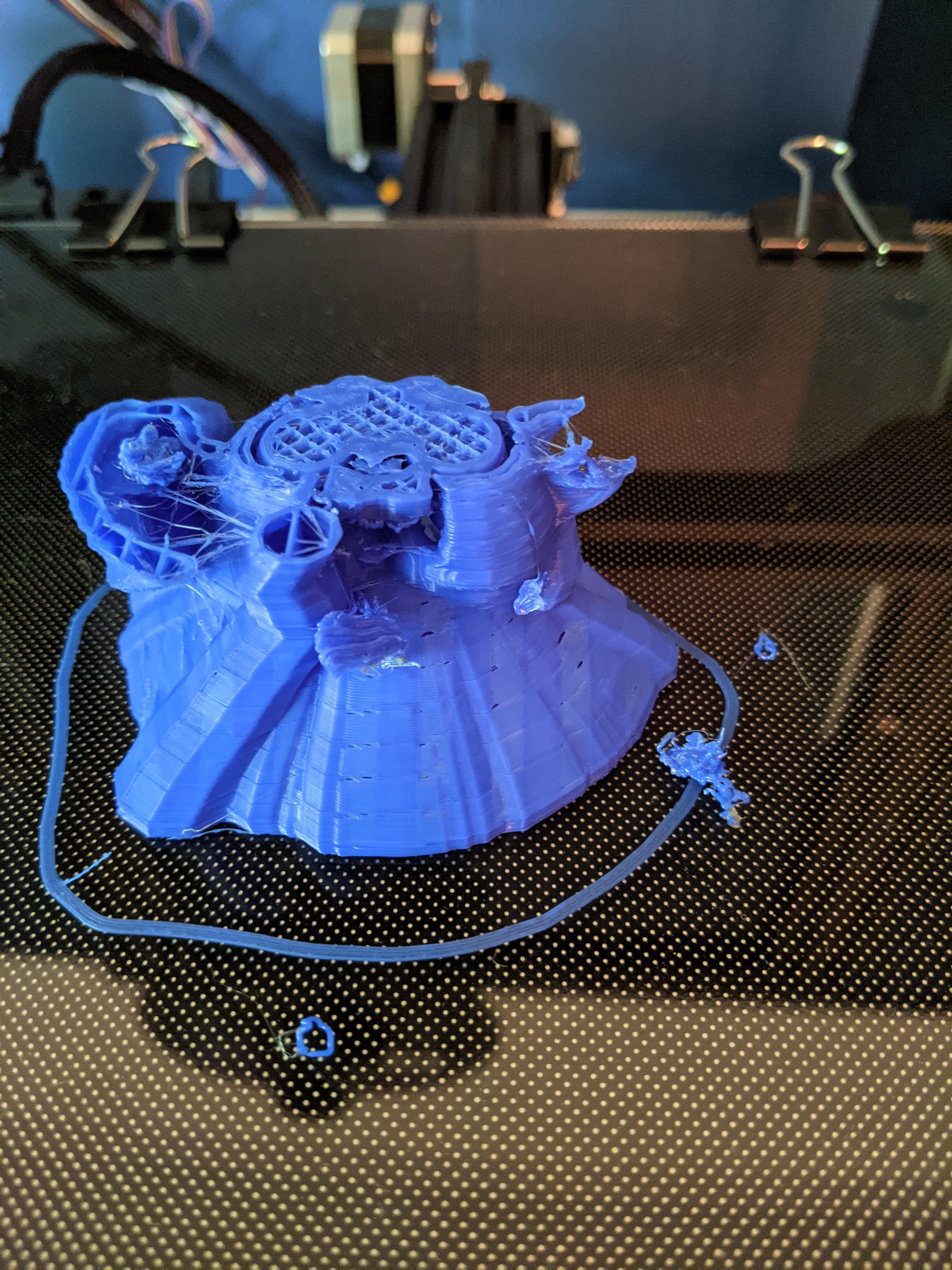 Piece keep falling off of print r/FixMyPrint