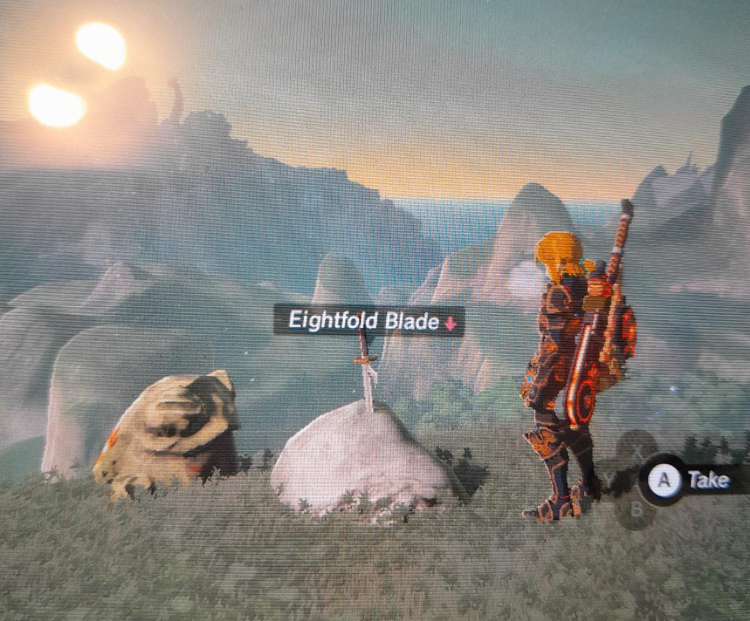 this spot near kakariko village looks like a little setting supposed to