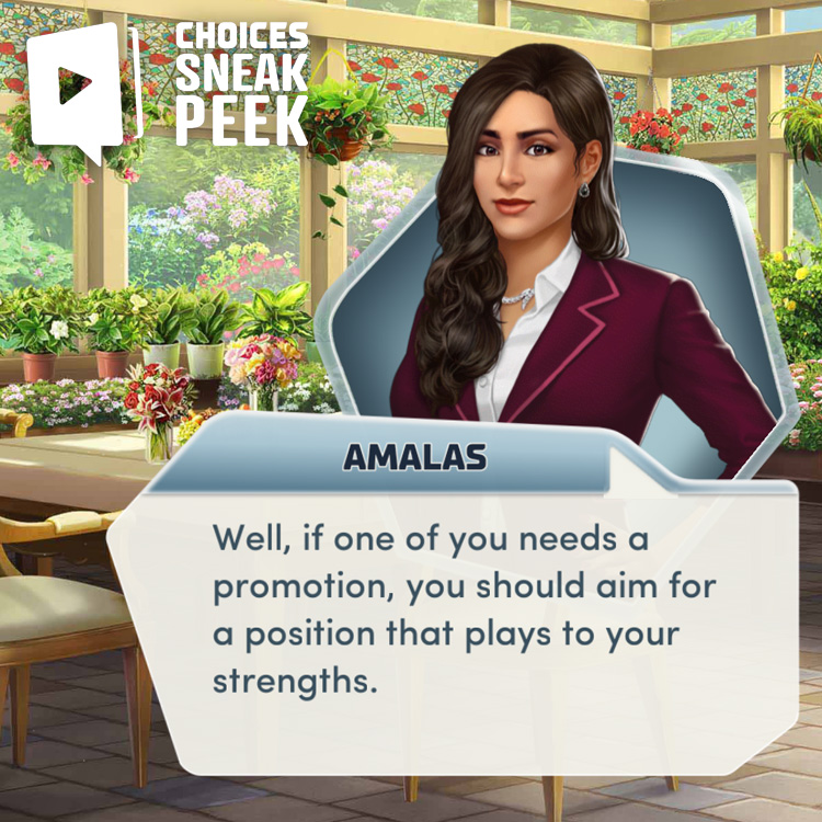 Choices Sneak Peek The only way to get what you want is to prove