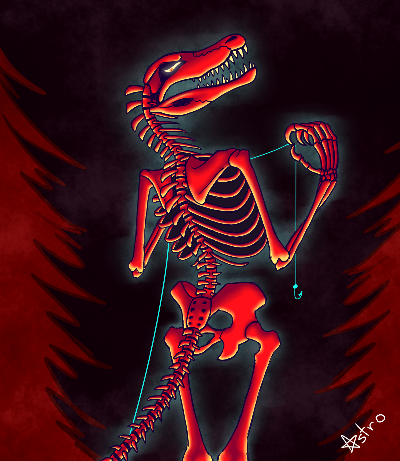 Old Man Consequences but he's Bones fivenightsatfreddys