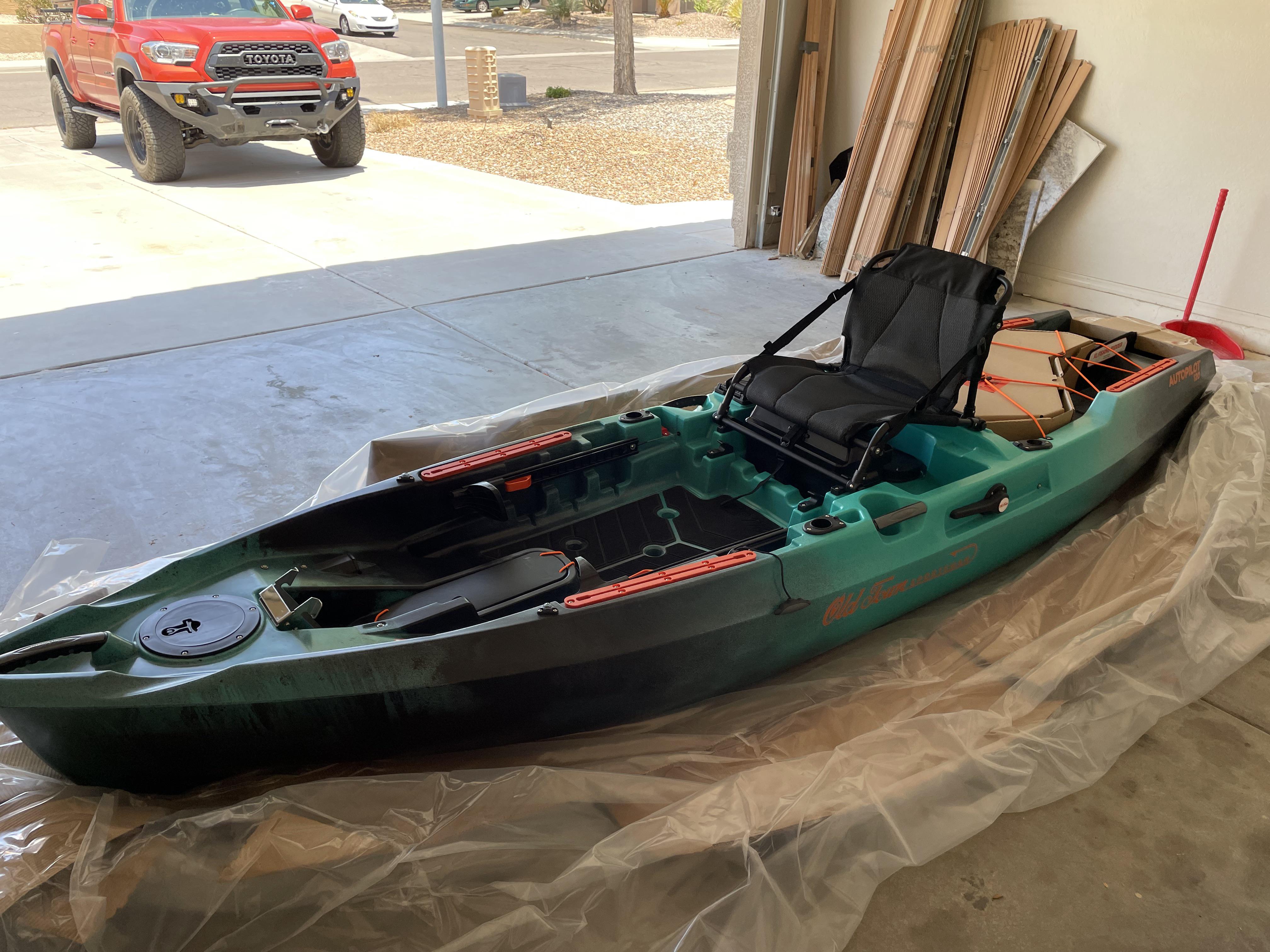 Goodbye inflatables and ancient Jon boats and hello Old Town Autopilot