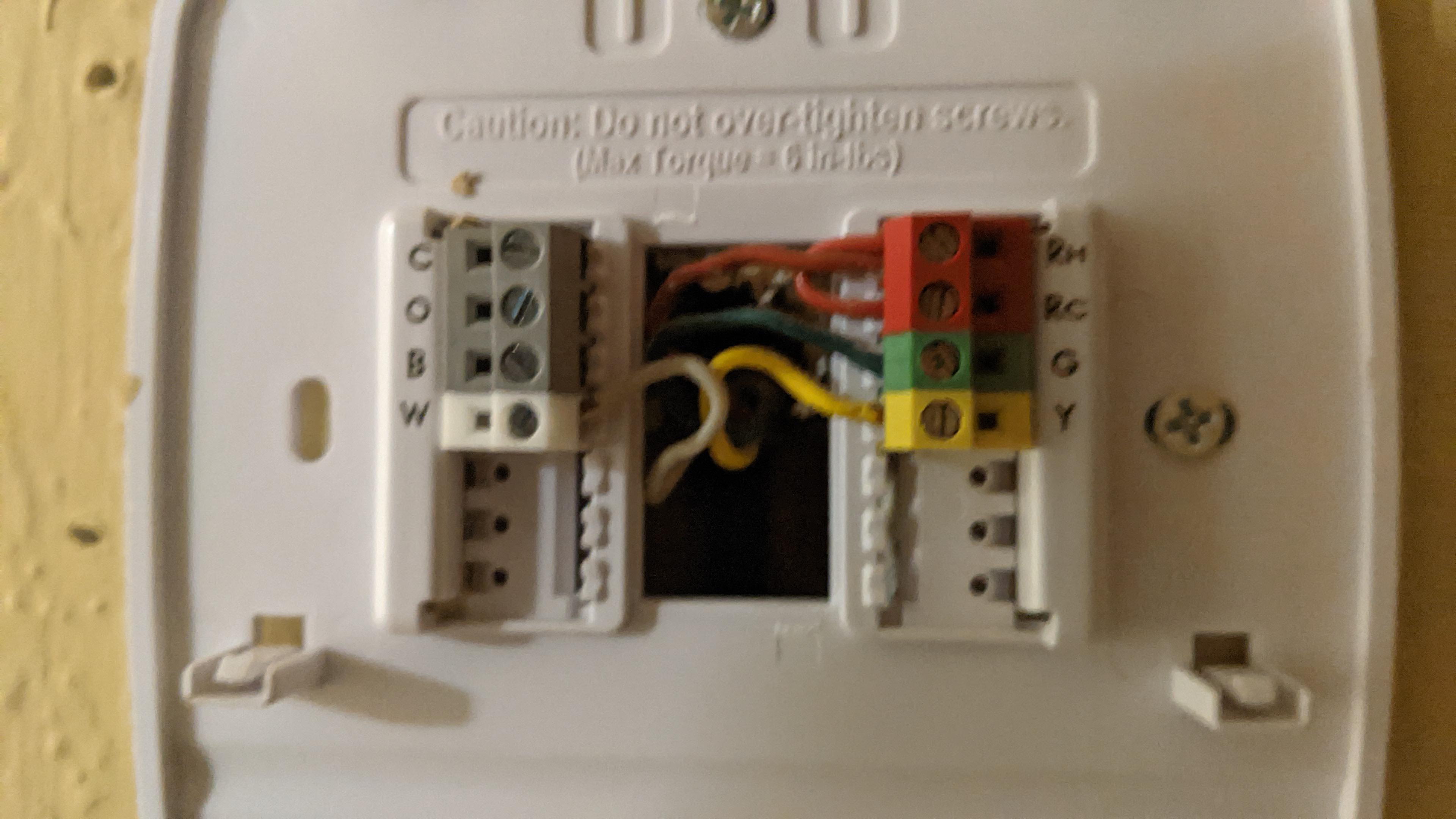 Blue wire attached to O terminal? thermostats