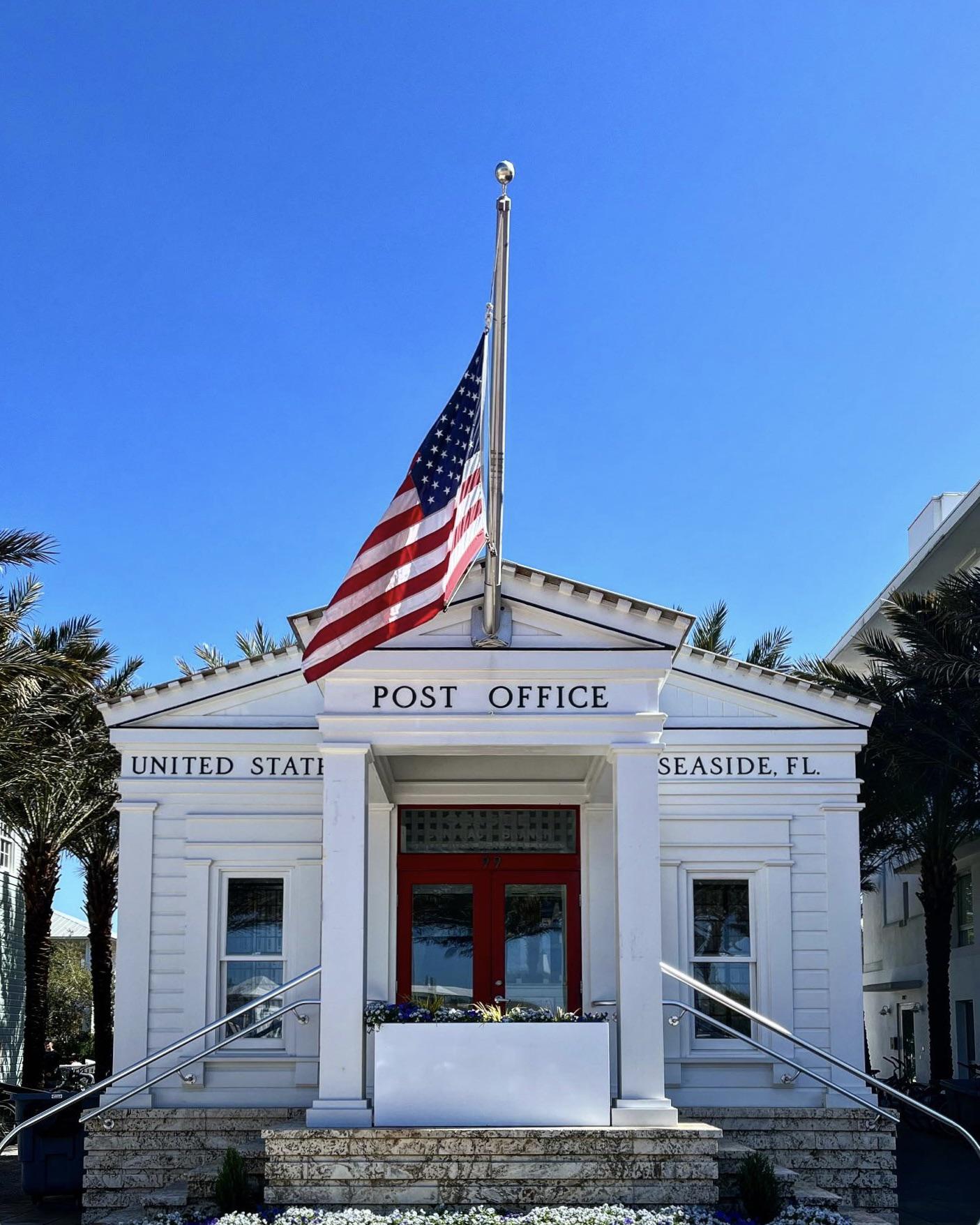 Seaside, Fl Post Office r/AccidentalWesAnderson