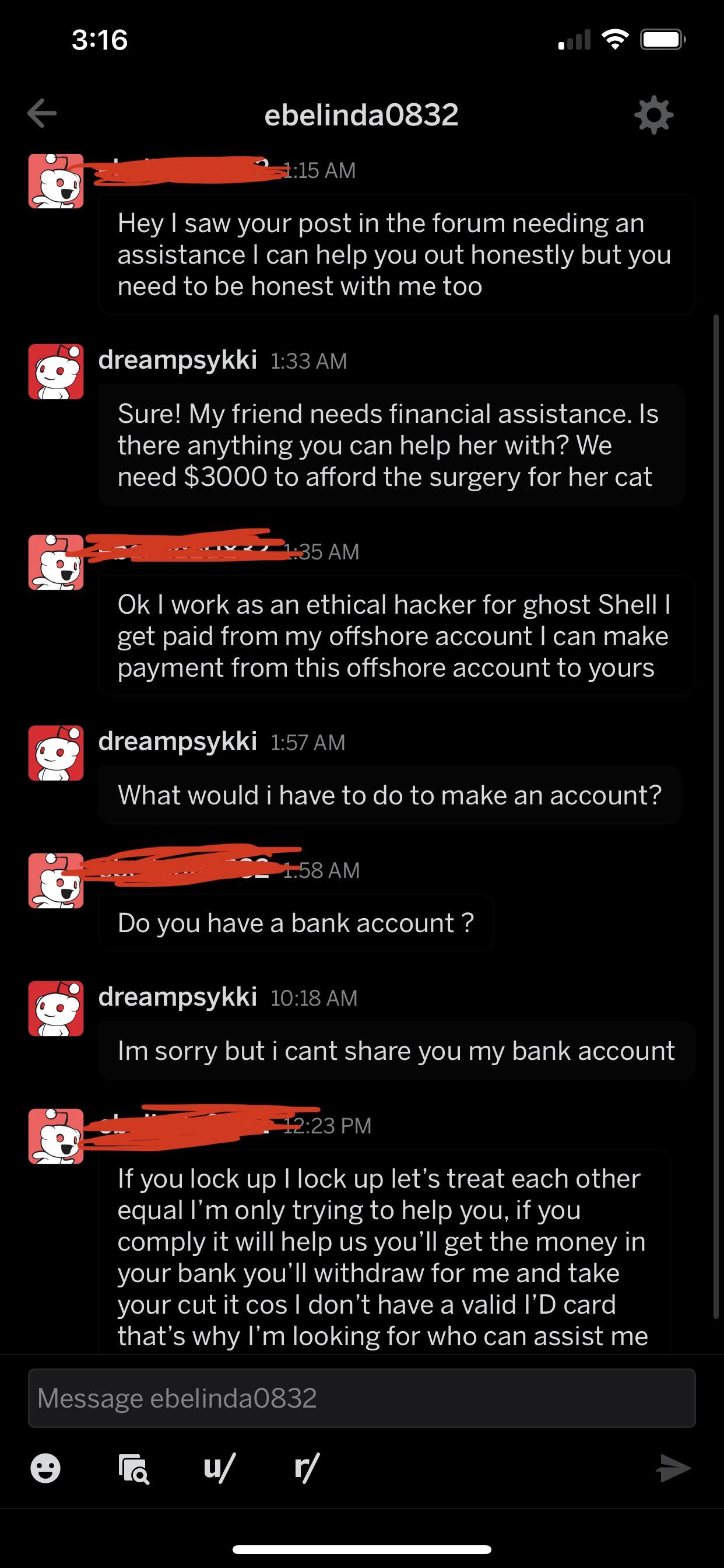 Reddit scam? r/Scams