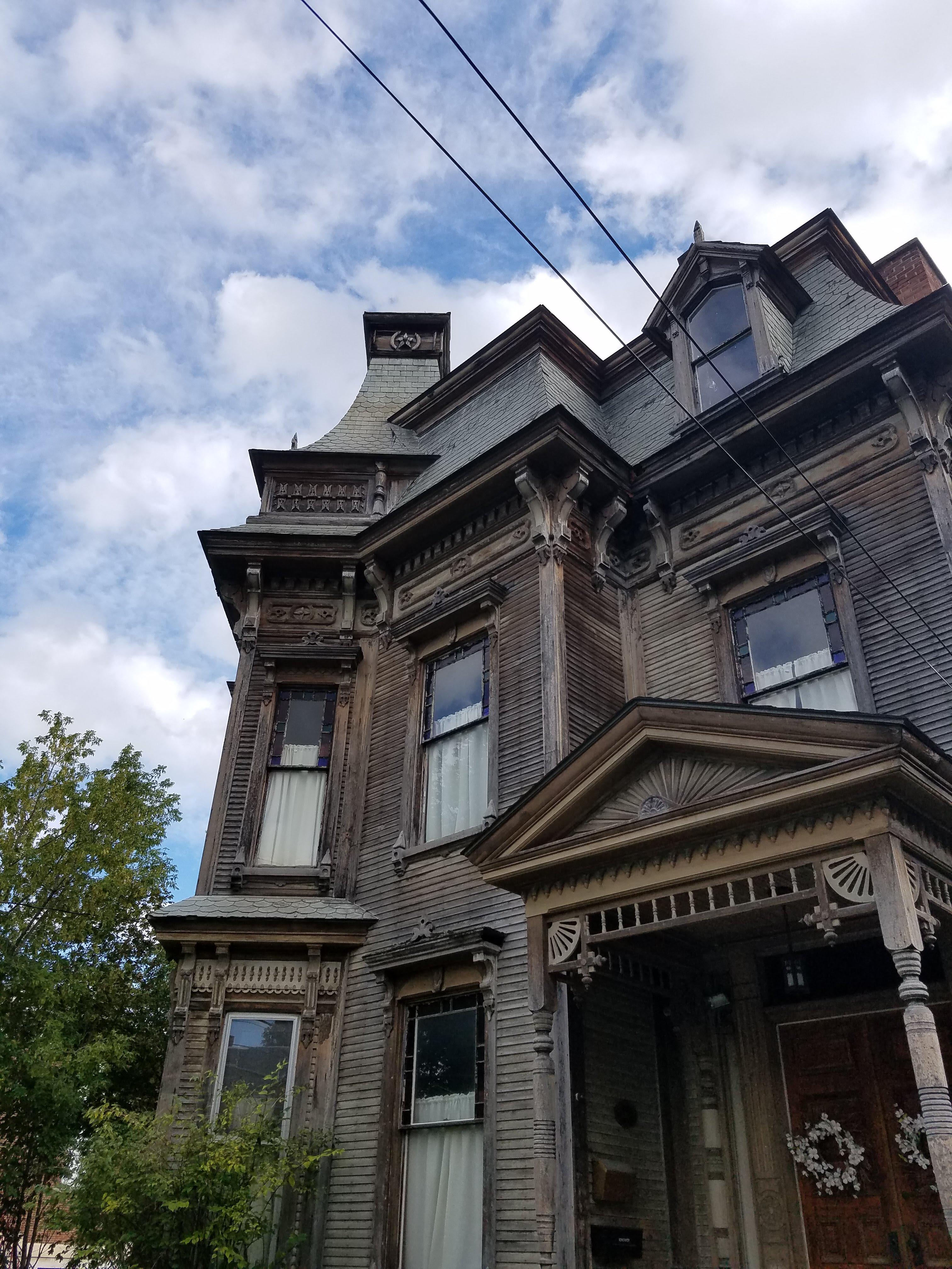 A Second Empire House in Plattsburgh, New York. I was told via the r