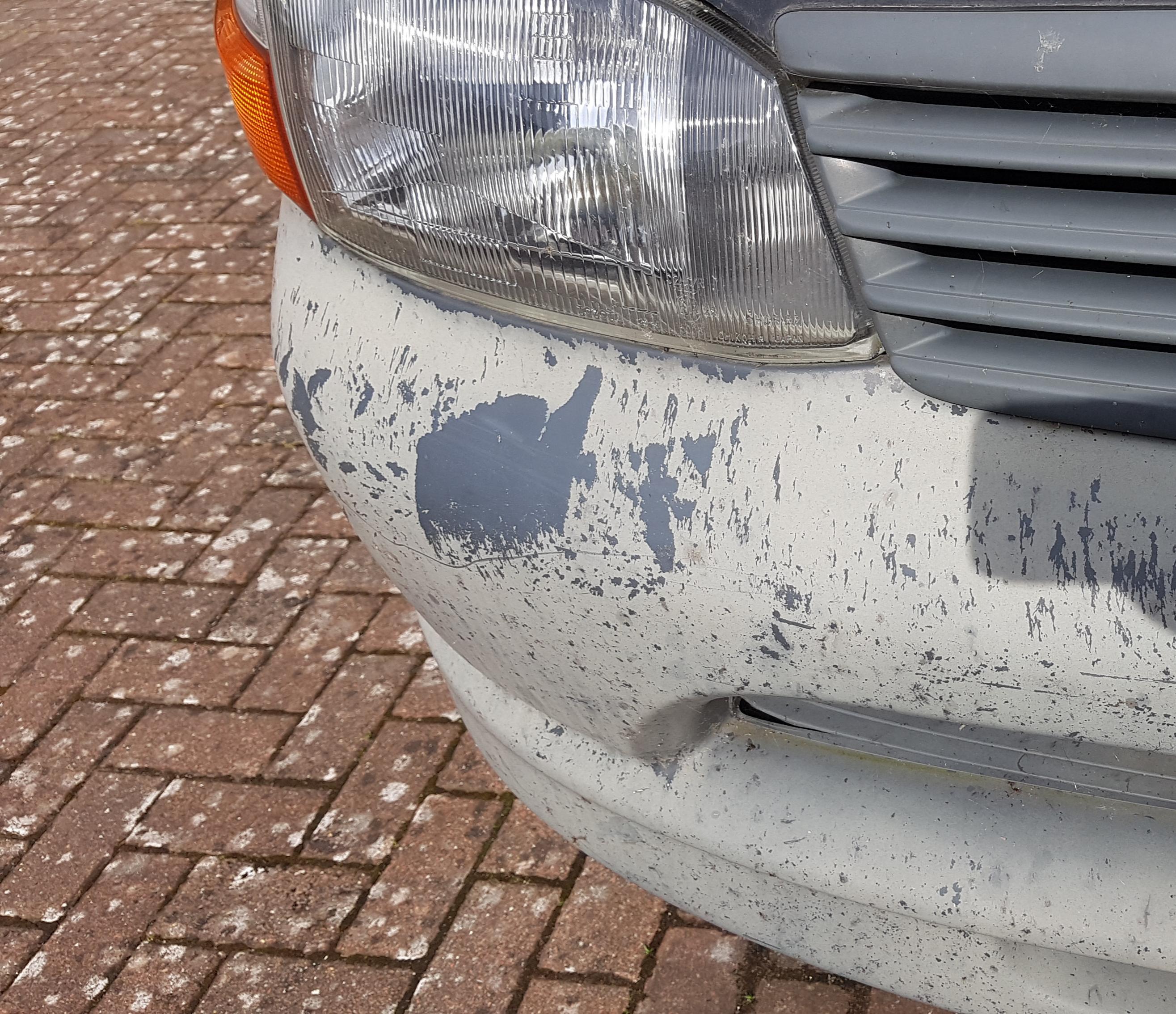 What is the Best Way to Restore this Plastic Bumper to the Original