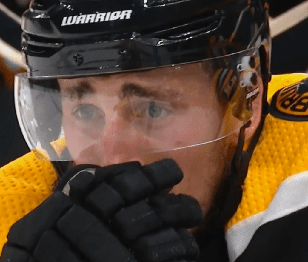 Brad Marchand Wallpaper Brad marchand of the boston bruins tries his hand at helping customers