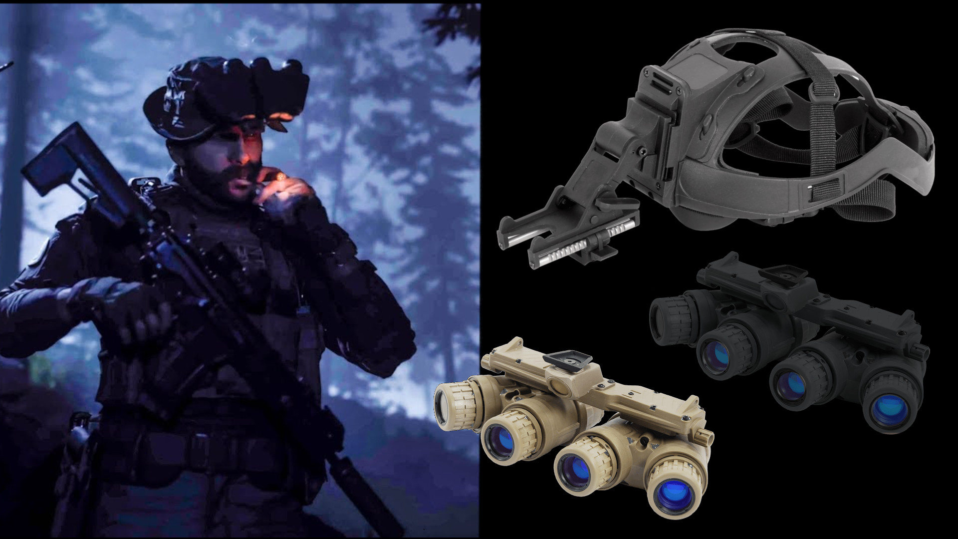 I wish we could have NVG's on boonie hats or standalone w/ different