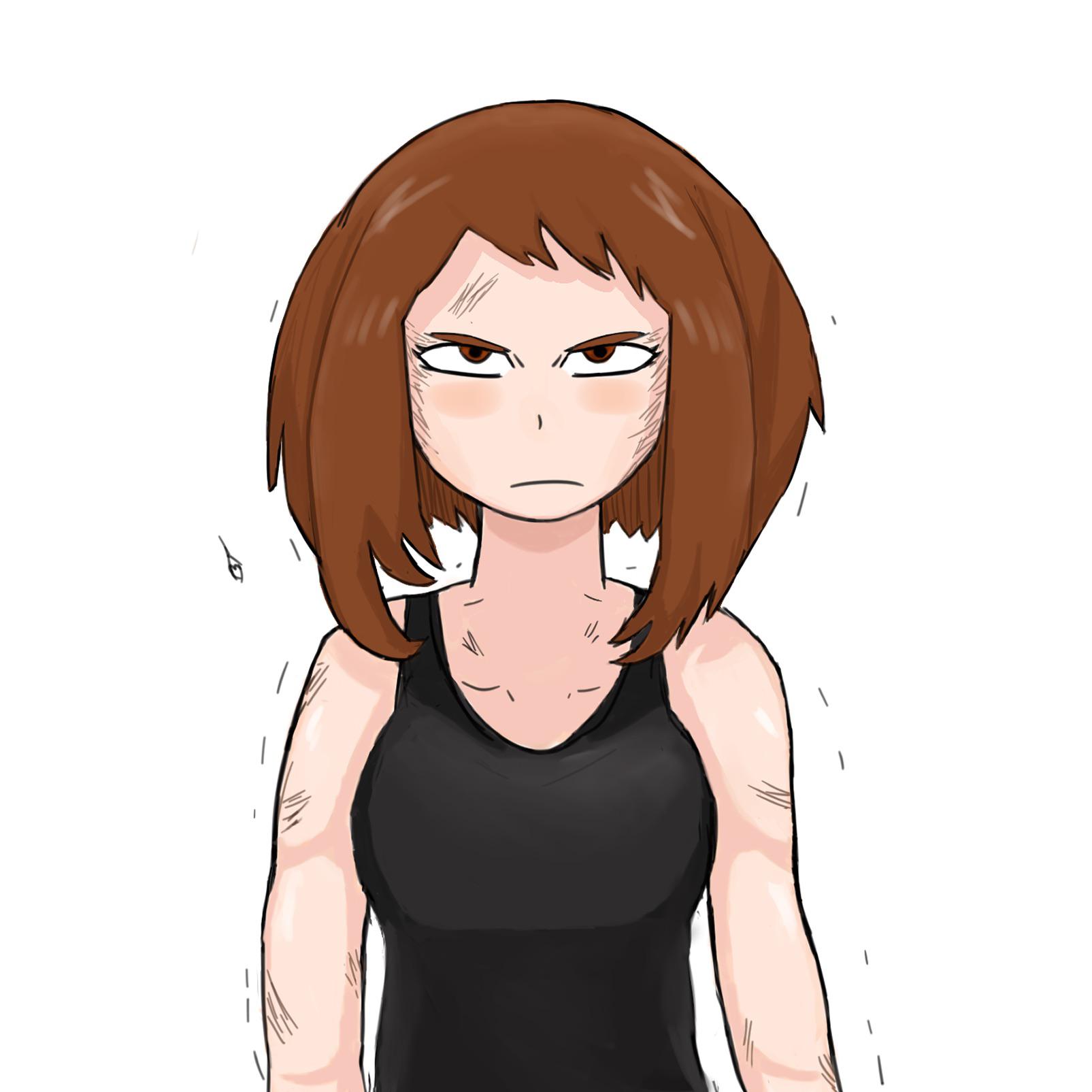 My first successful uraraka drawing, it was very fun! BokuNoHeroAcademia