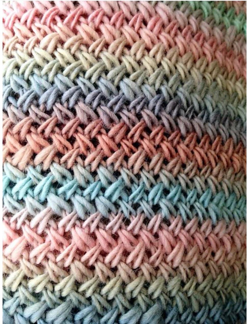 Can someone tell me what stitch this is? Is it knit? Crochet? r/knitting