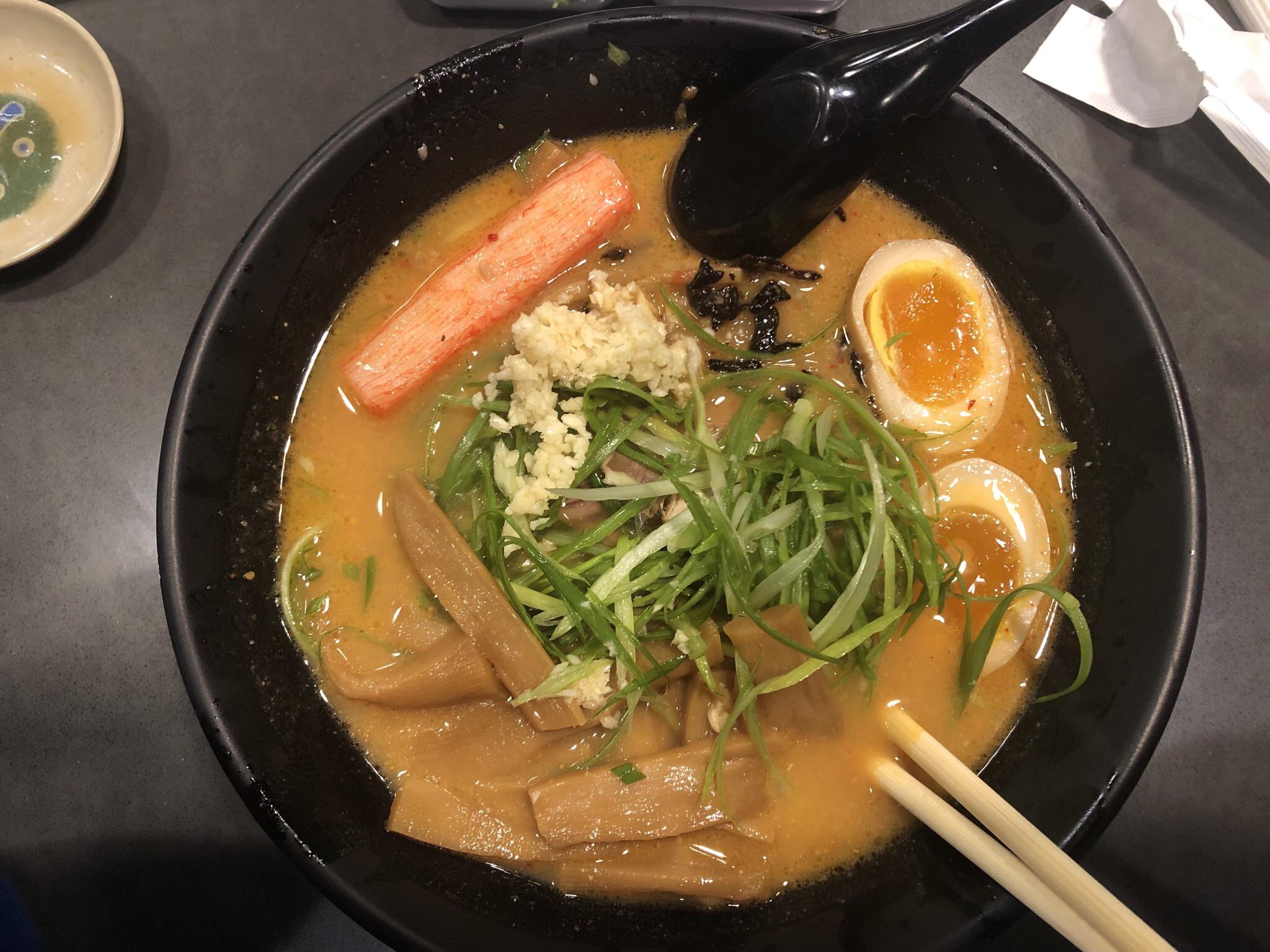 Crab Meat in my Chashu Ramen from Kitanoya Ramen in Oxnard, CA r/ramen