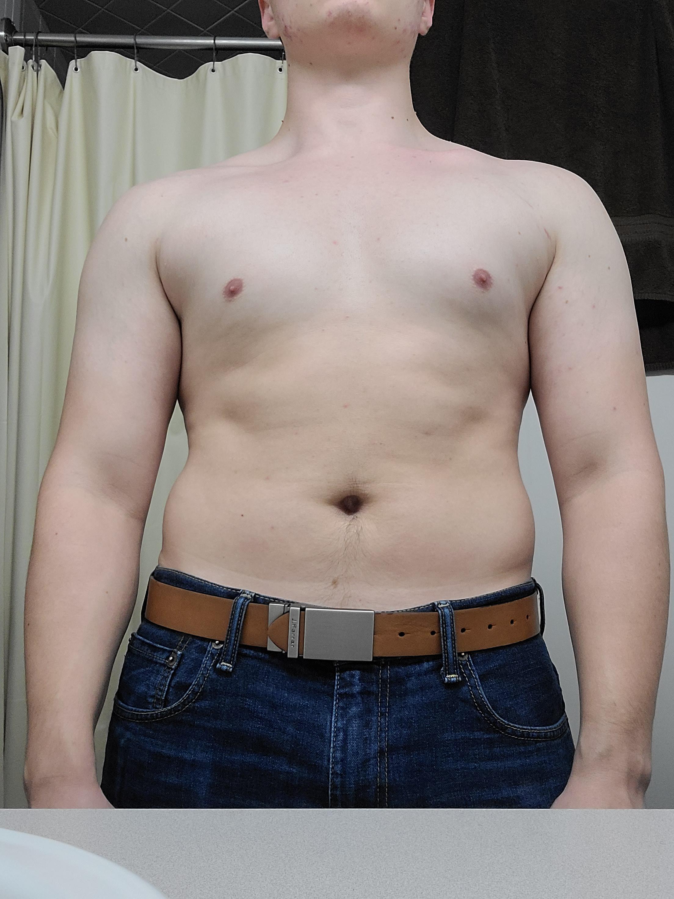 I'm 20 years old, weigh 175, and last time I got checked I was 13 body
