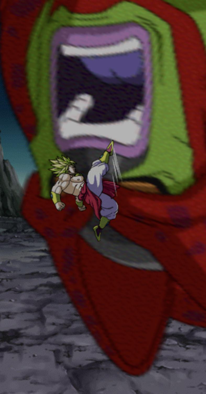 how the super animations would look like if cell was the right size DBZDokkanBattle