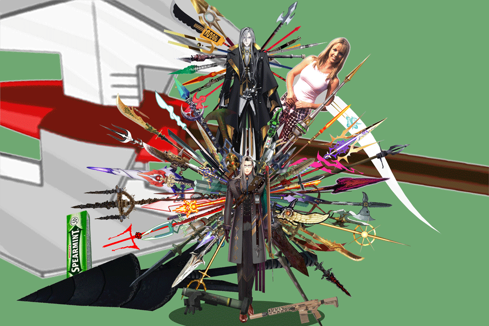 Serpentine Spear (Sakigake!! Otokojuku) [63/100] Giving Vesper a Spear