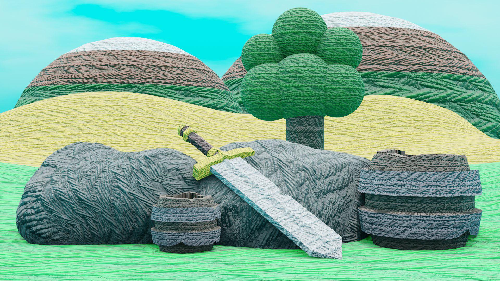 Yarn! Loving SouthernShotty's material pack! r/blender