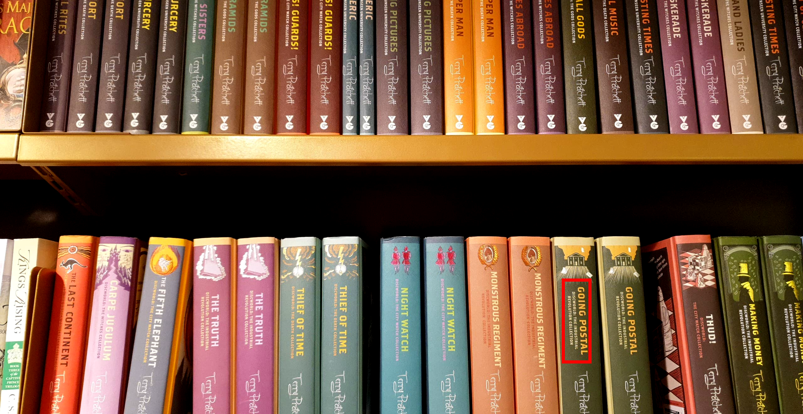 So it looks as if one edition of the novels decided to make official