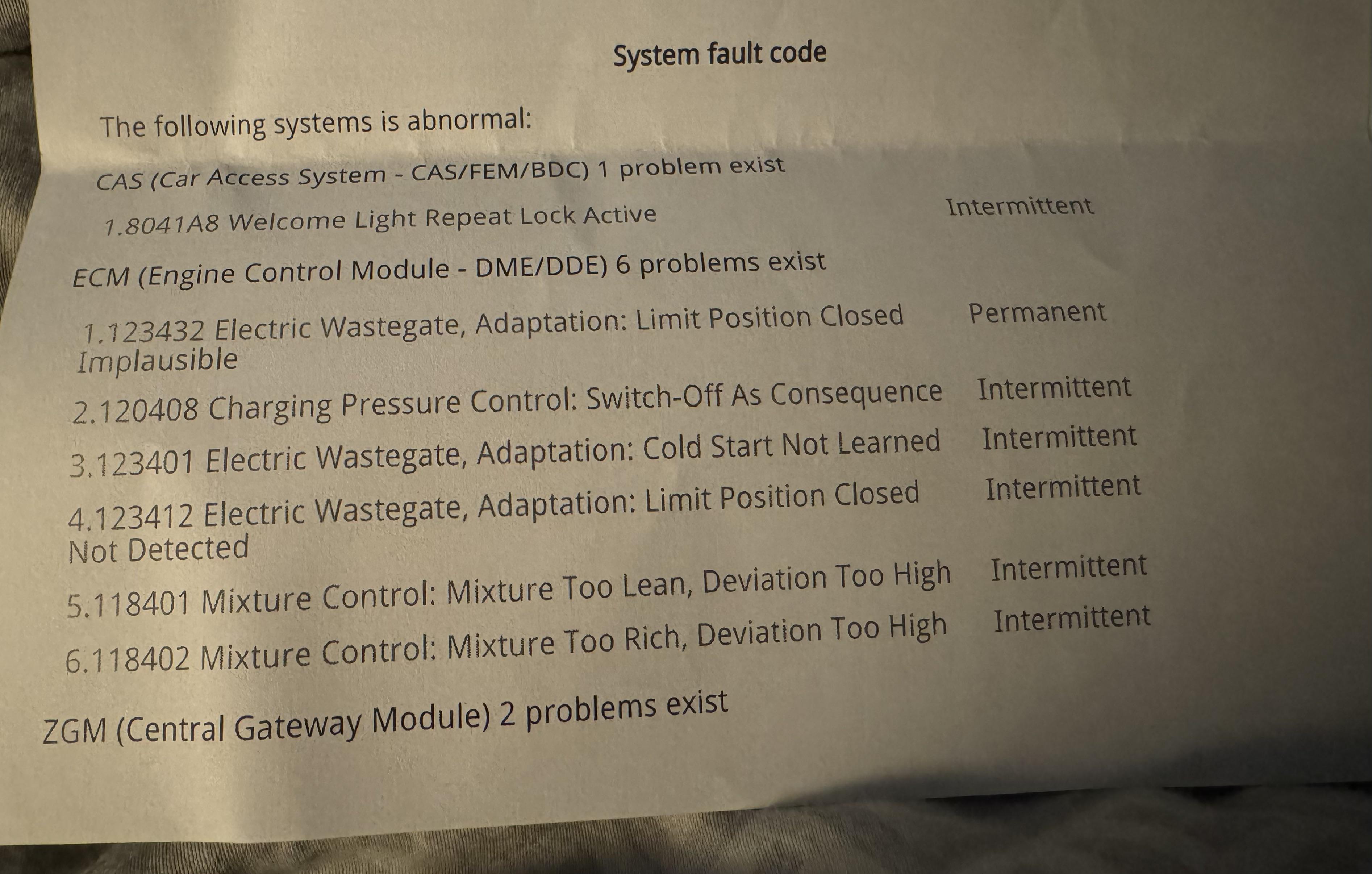Hello fellow bmw owners, i’ve been getting these errors on my 2016 318i