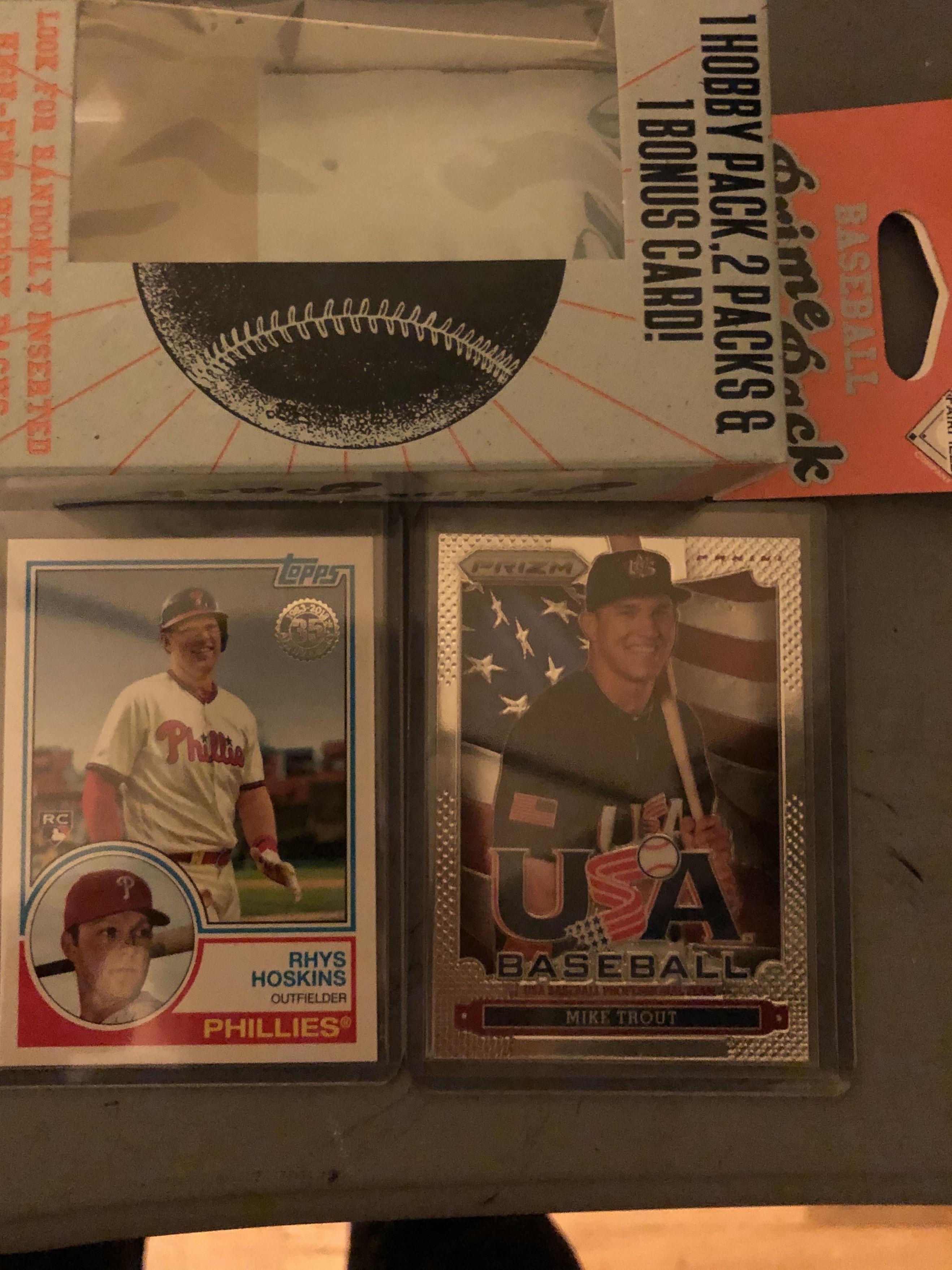 2 nice pulls from a Walgreens prime pack! Definitely worth the 8 r