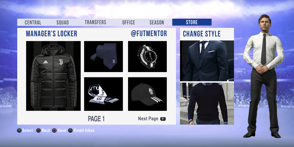 FIFA 20 Customise Manager Concept r/FifaCareers