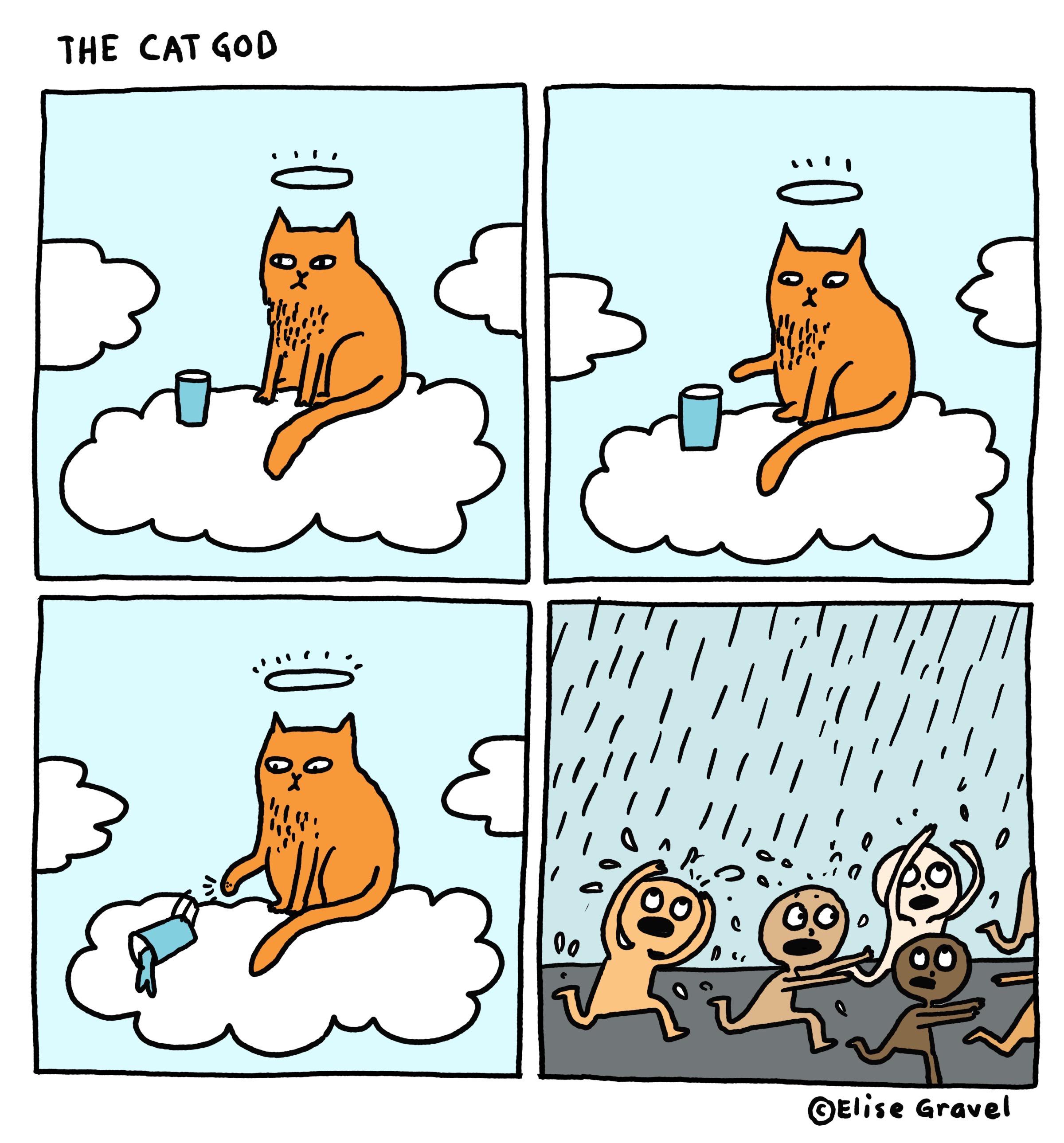 [OC] The Cat God