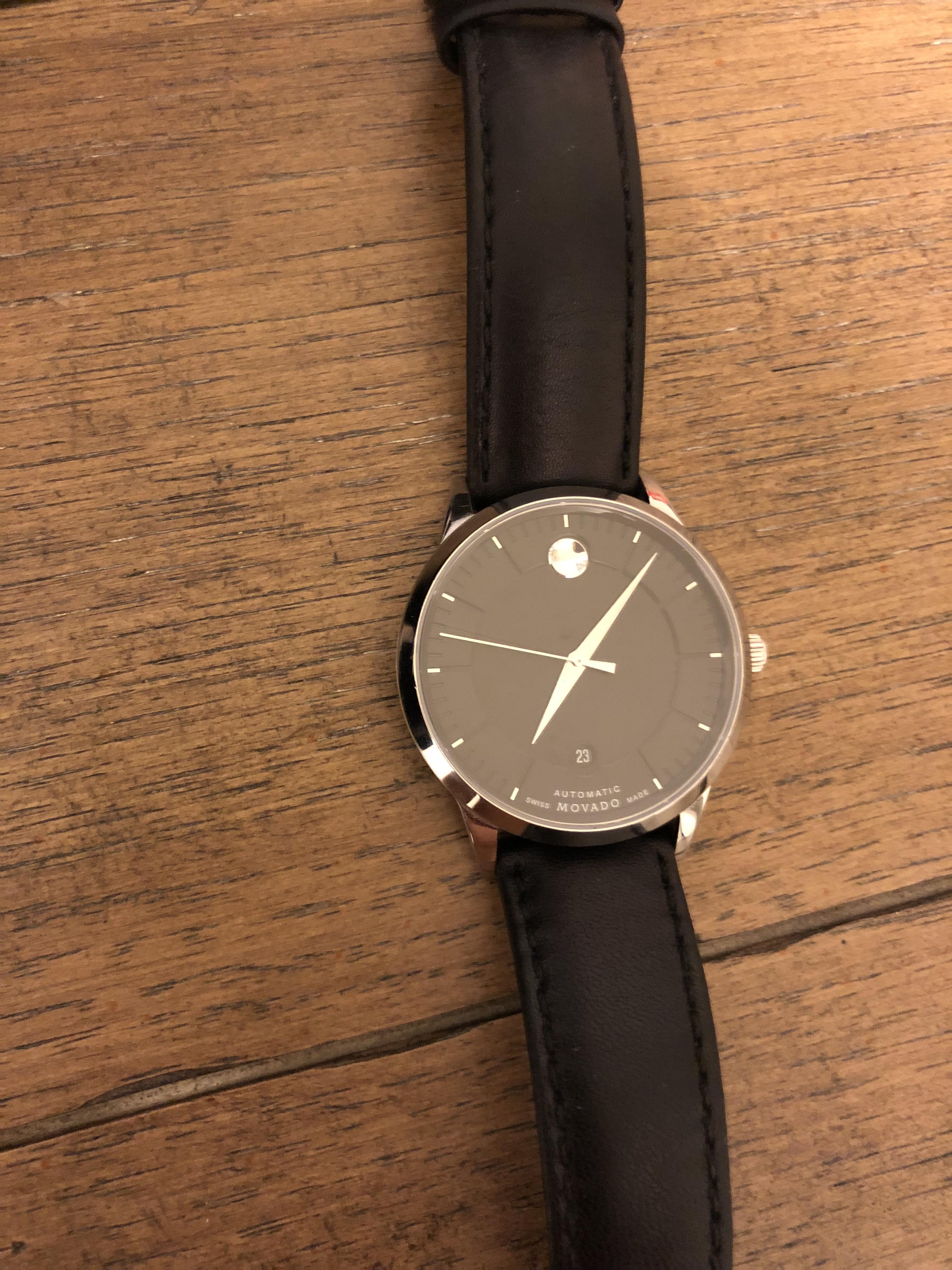 [Movado] I know movados don’t get much love but here’s my first