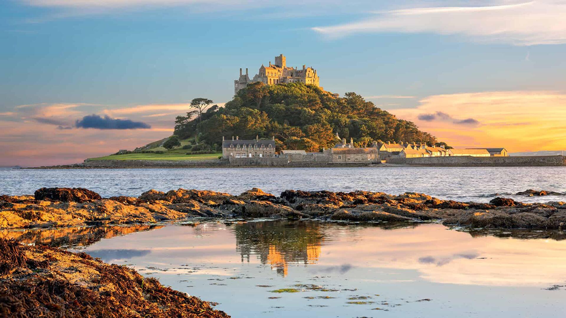 St Michael’s Mount, Cornwall, England [1920 x 1080] r/wallpaper