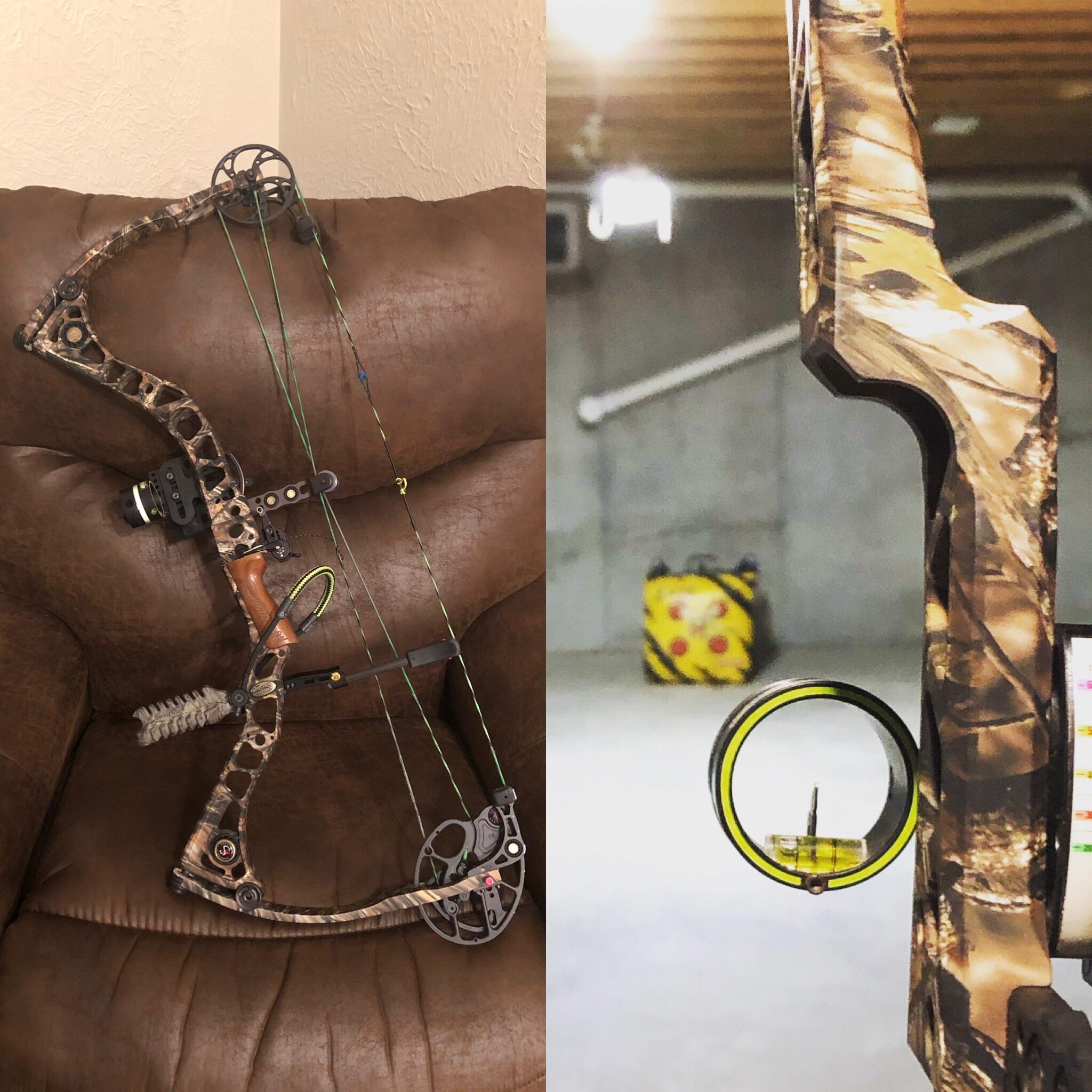 My first compound bow! Matthews Reezen. Bought from a friend. r