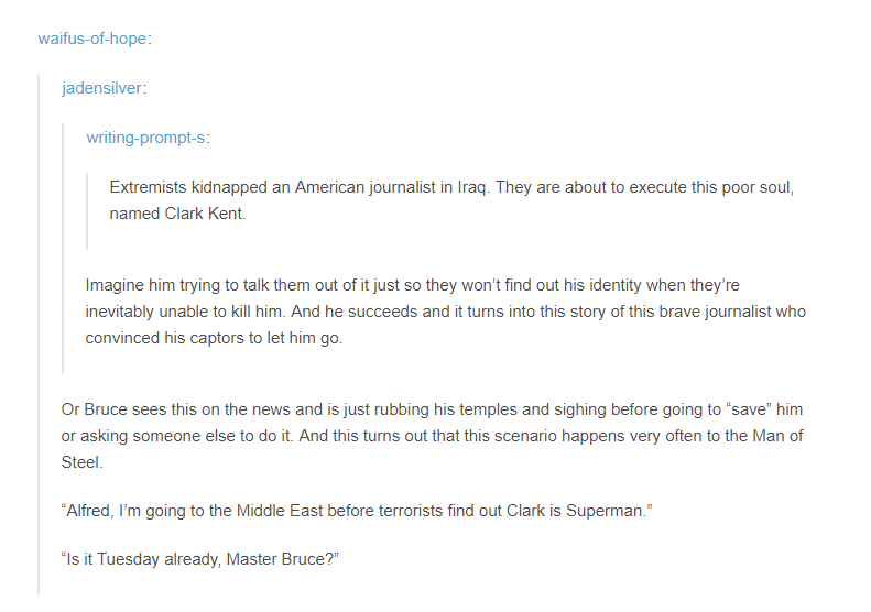 Hardhitting journalism r/tumblr