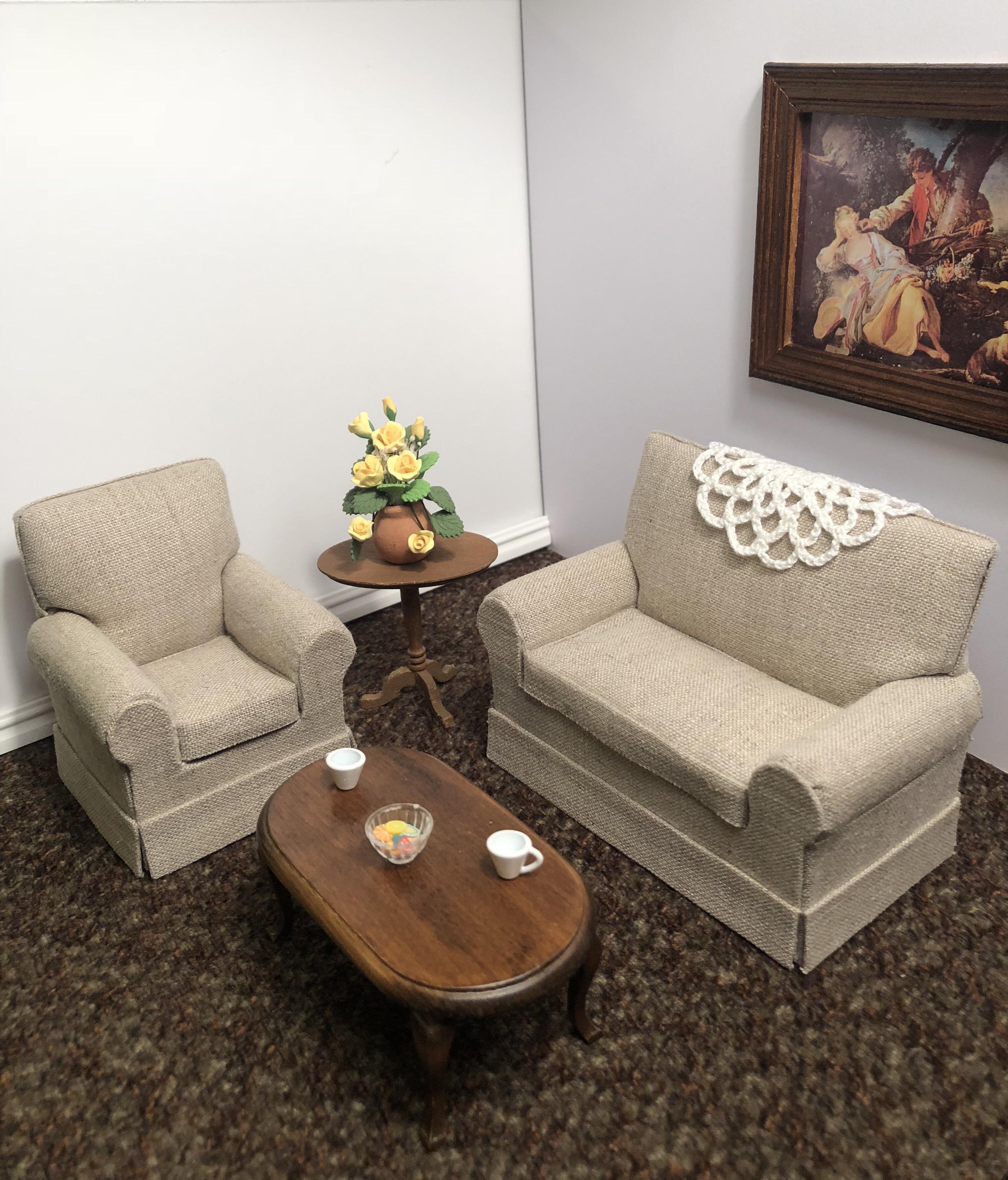 Made these tiny couches, about 3inches tall. r/somethingimade