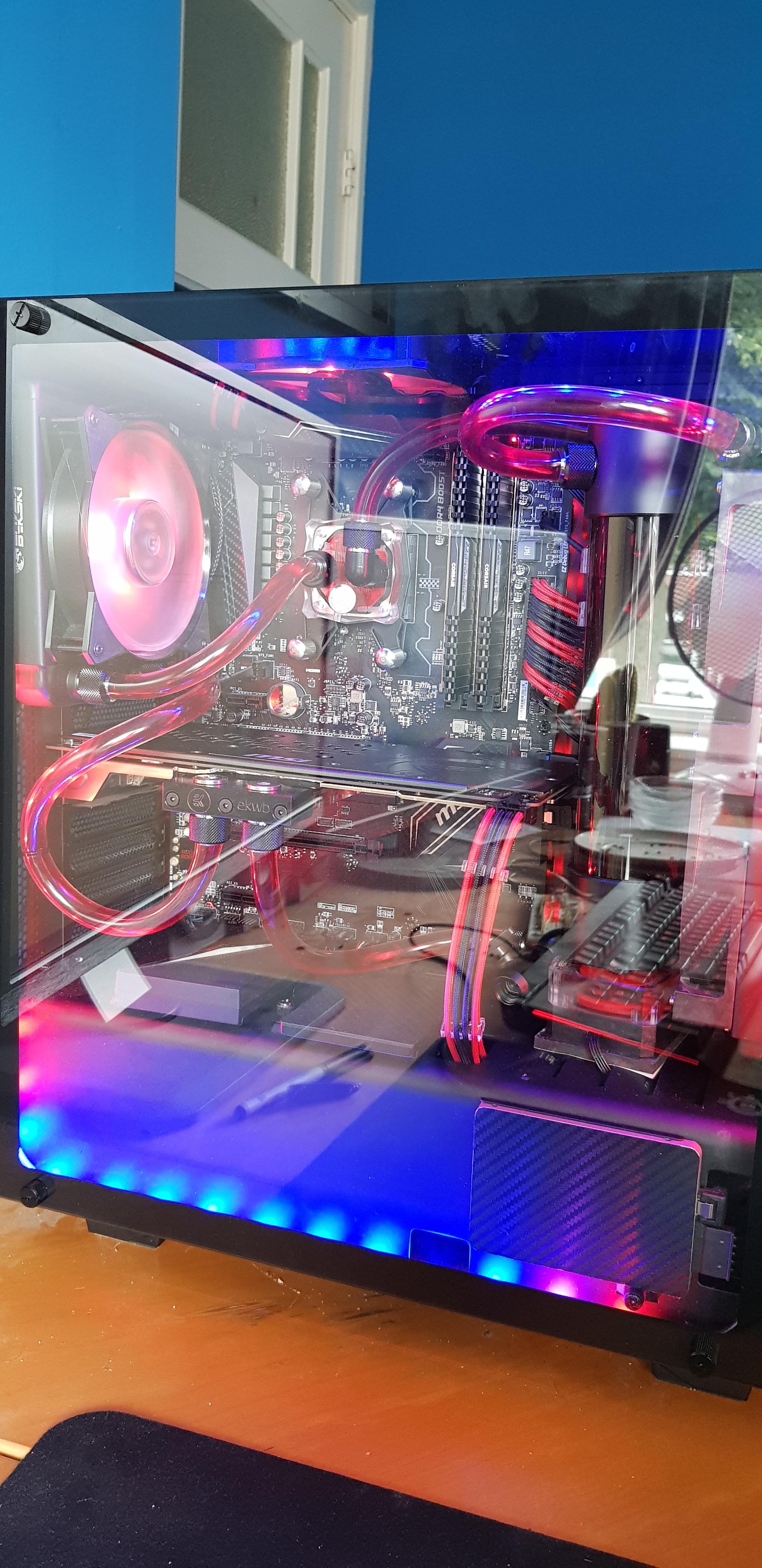Just finished my first water cooling loop. r/watercooling