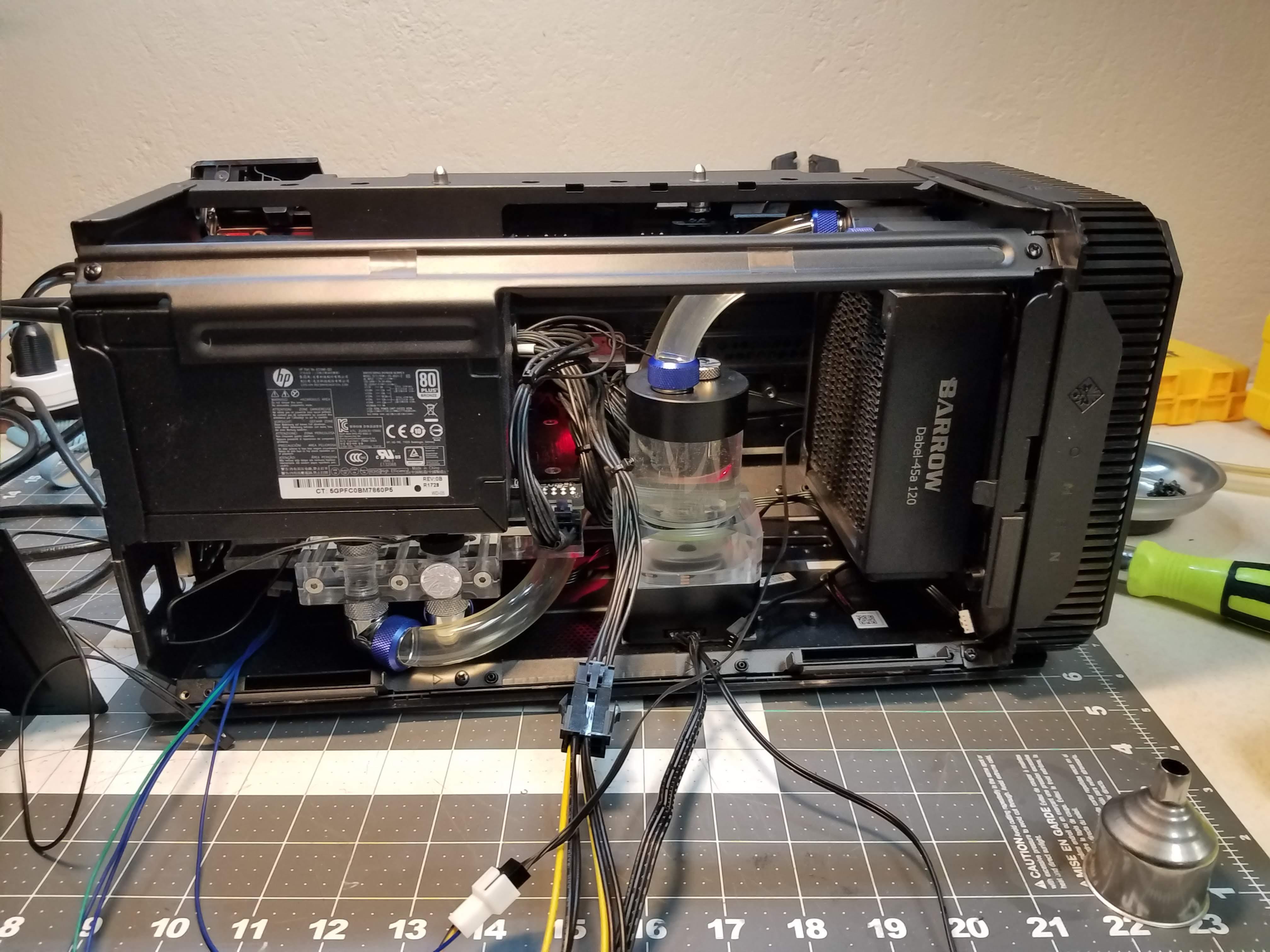 I decided to watercool my gpu! In progress. r/eGPU