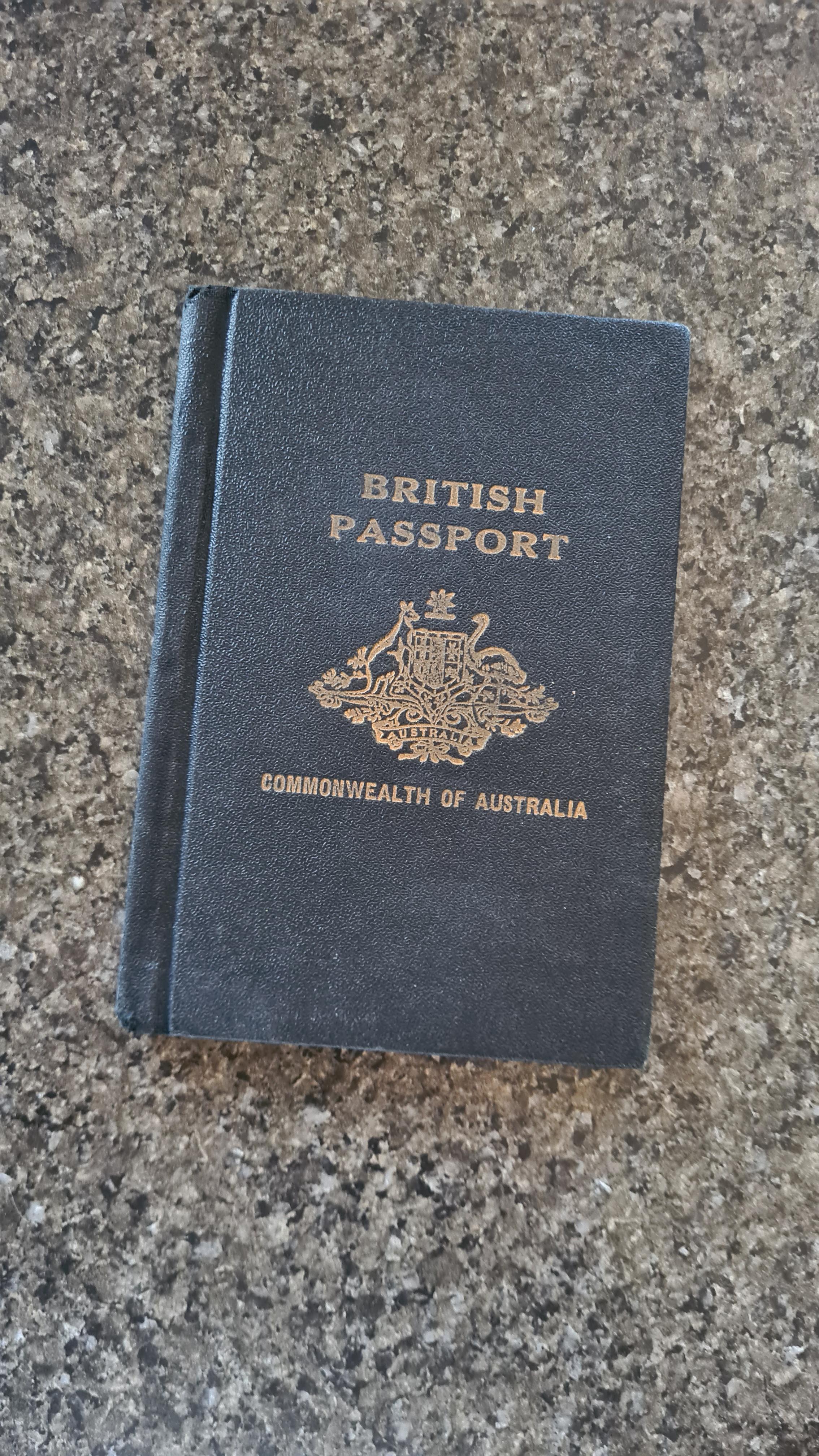 Old Australian Passport r/PassportPorn