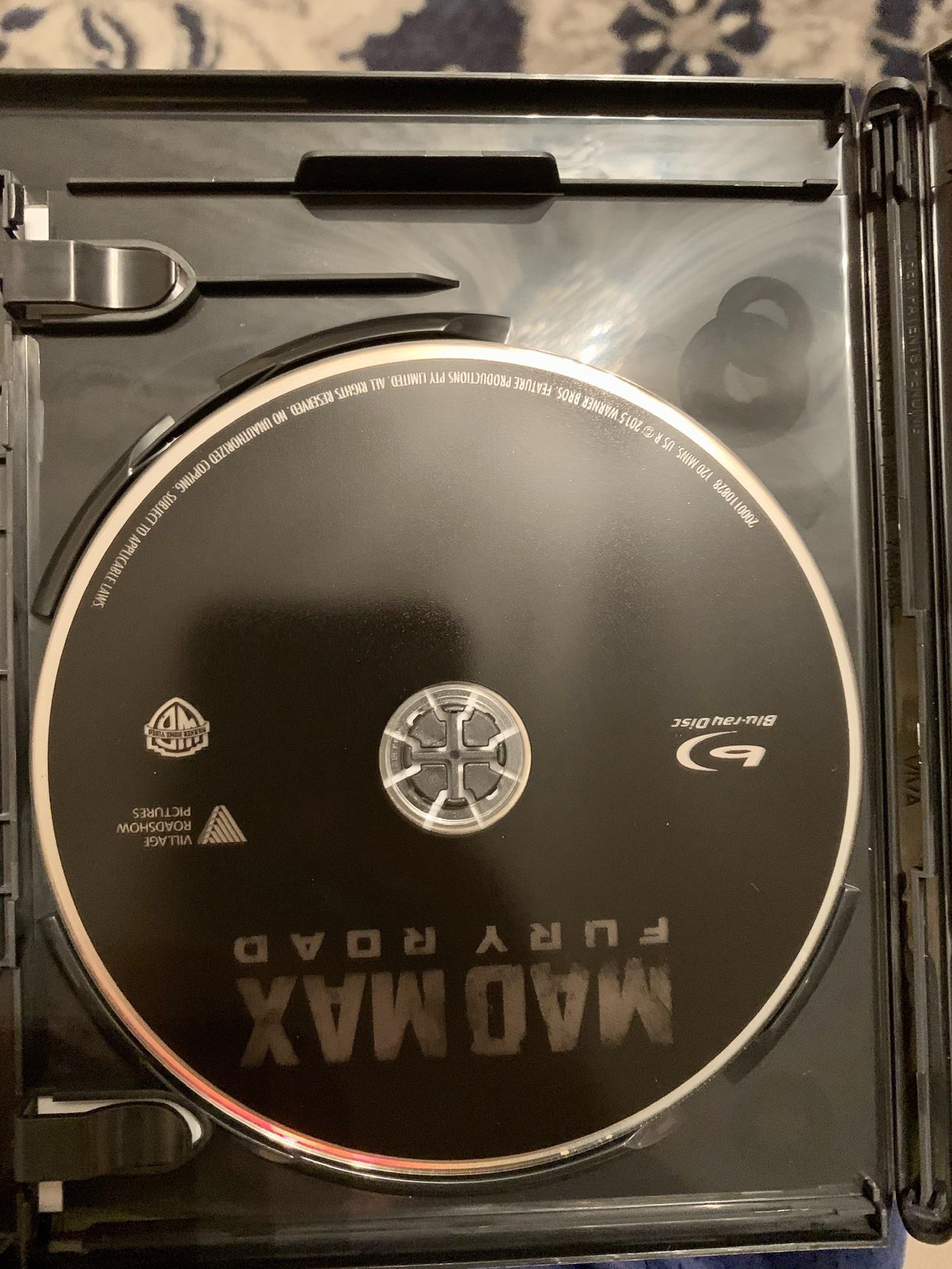 Is this moisture inside Bluray case(upper right)? All my 4K Bluray’s