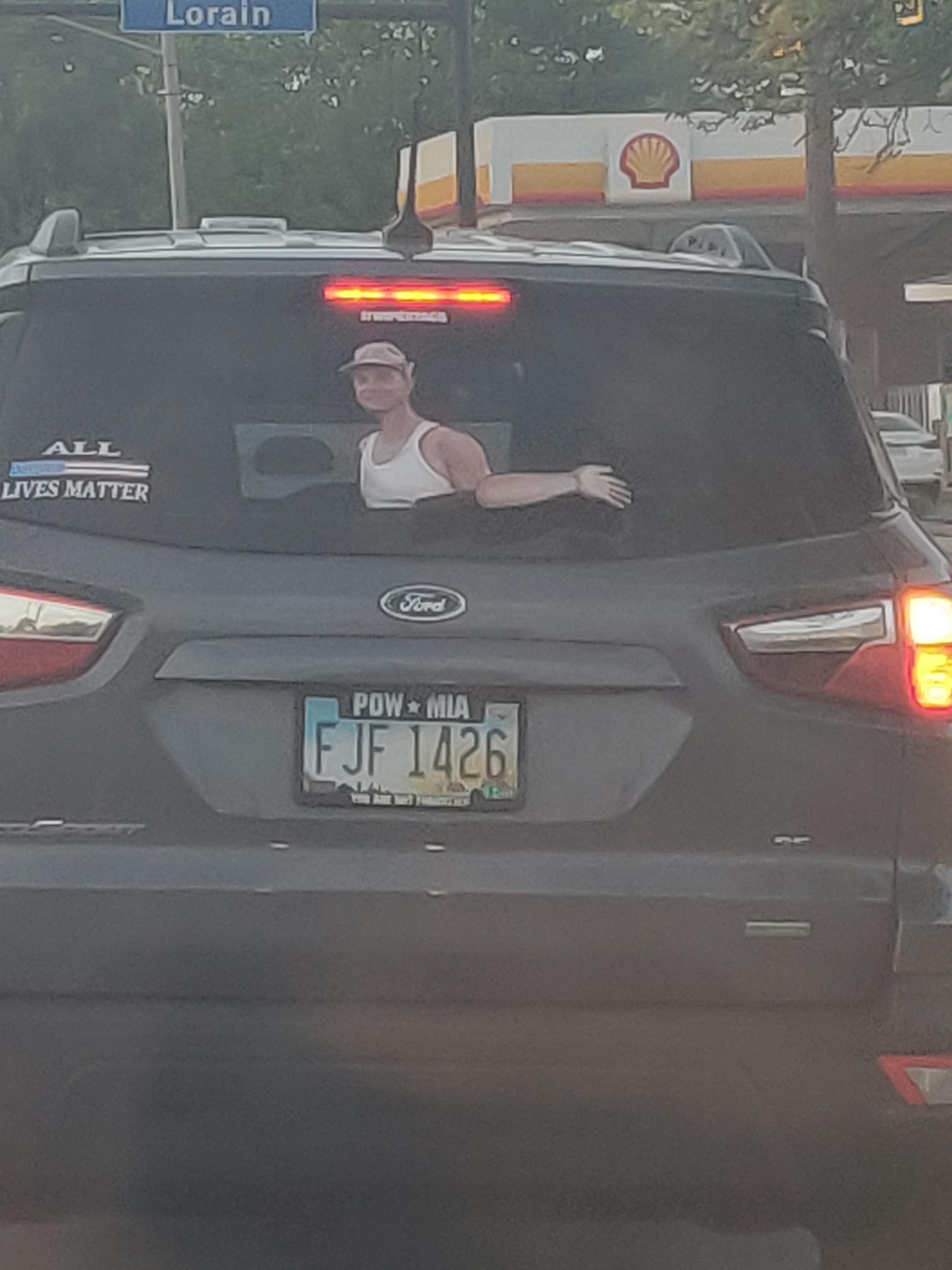 "This Forest Gump windshield wiper." Mildly Interesting
