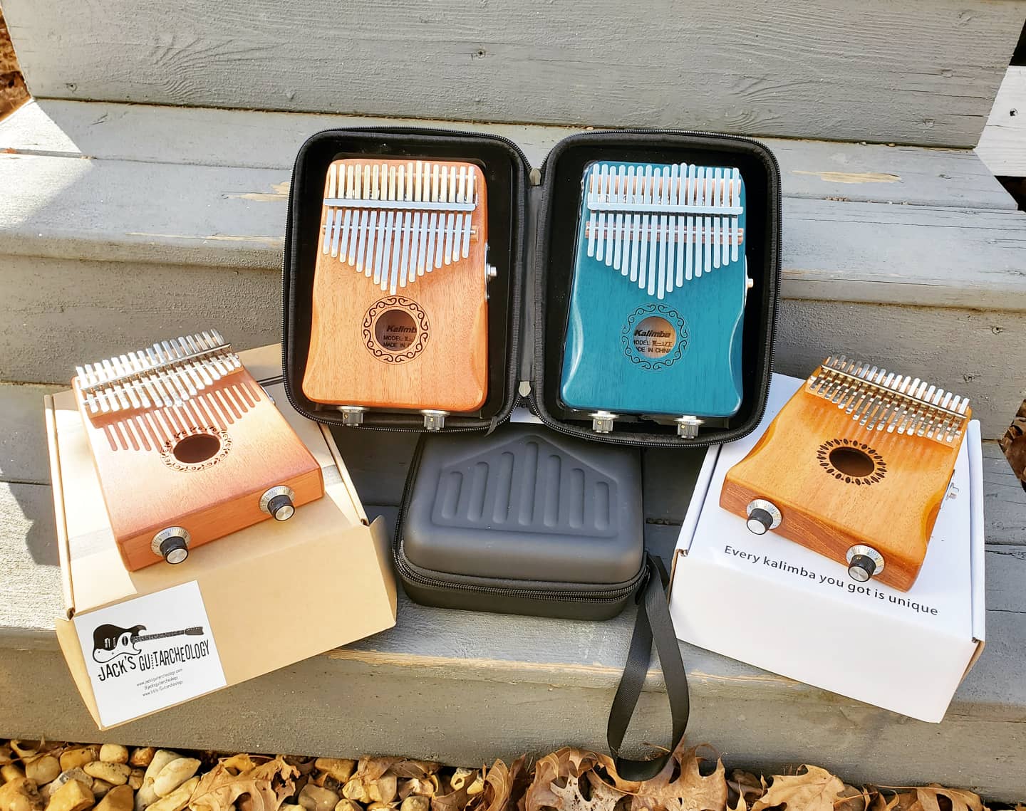 I made some electric Kalimbas. I call it "The Kalimbelectra." r/kalimba